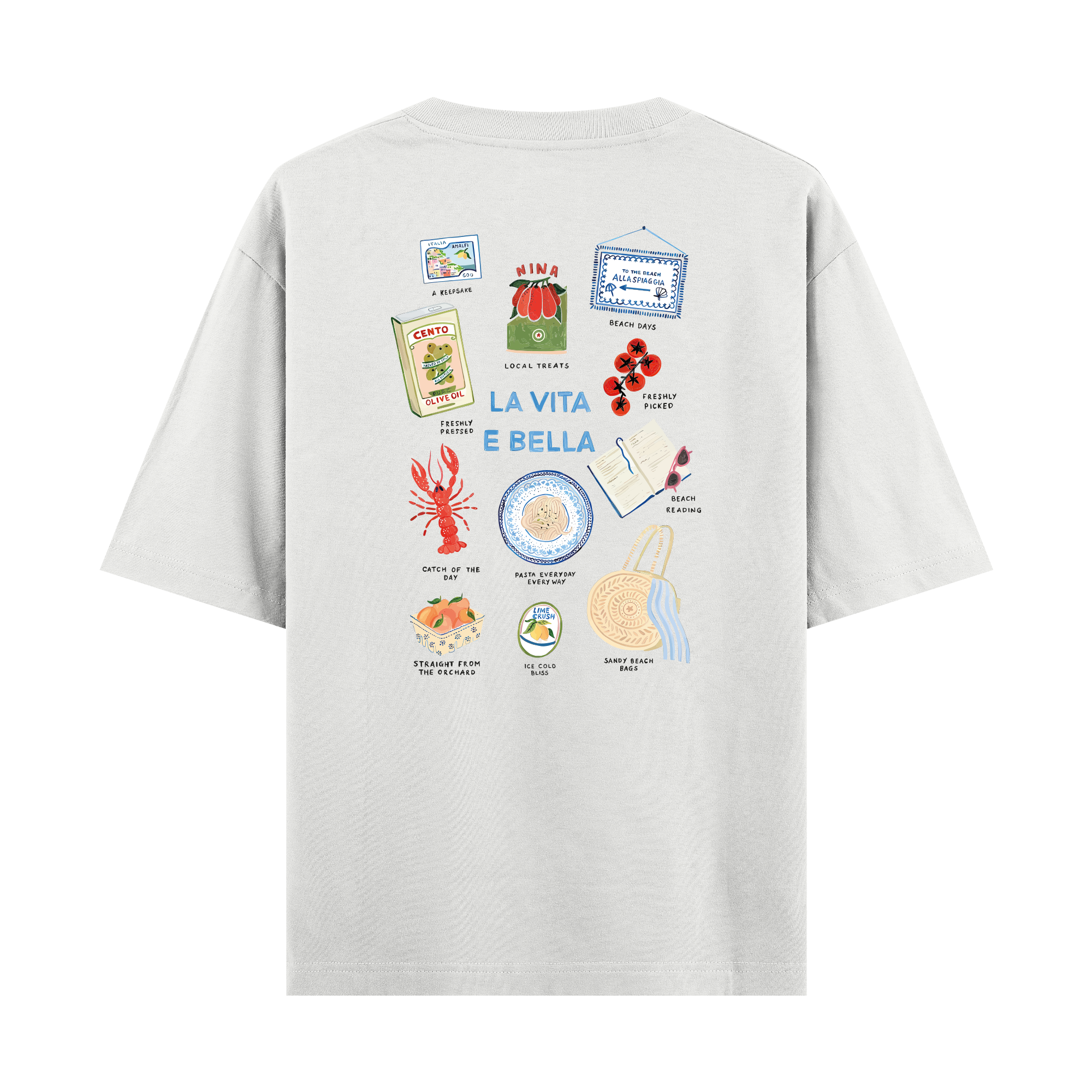 La Vita E Bella - Oversize T-shirt