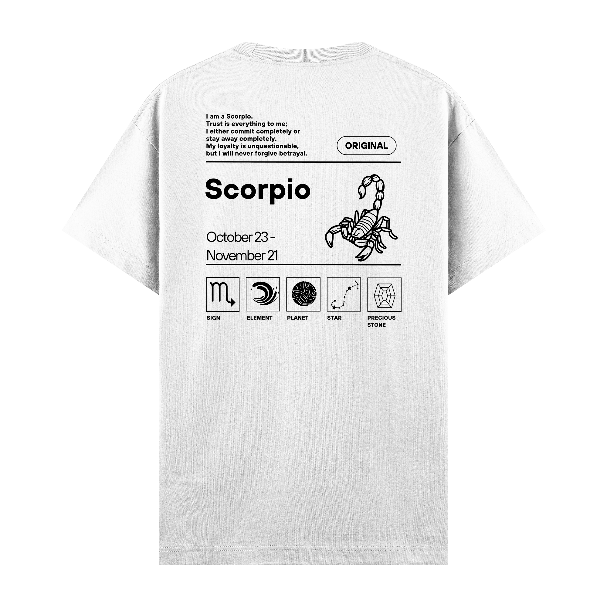 Scorpio - Regular Fit T-shirt