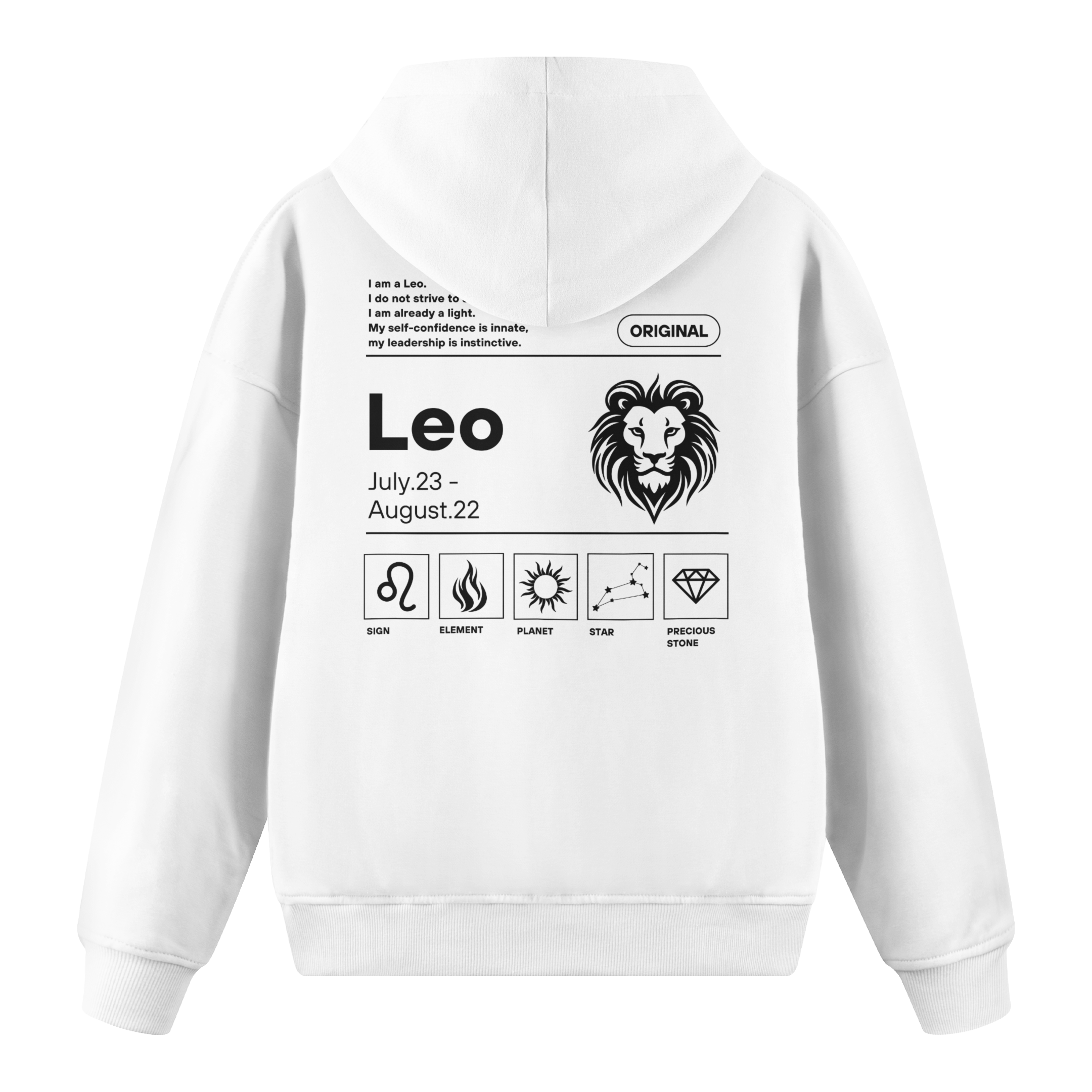 Leo - Regular Fit Hoodie