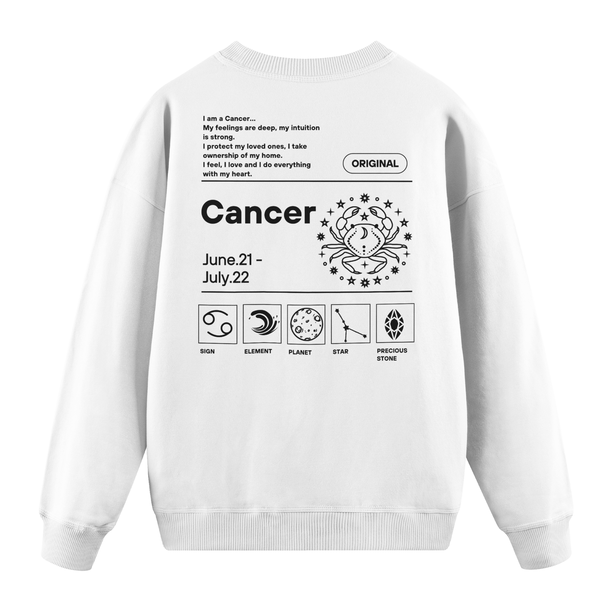 Cancer - Regular Fit Sweatshirt