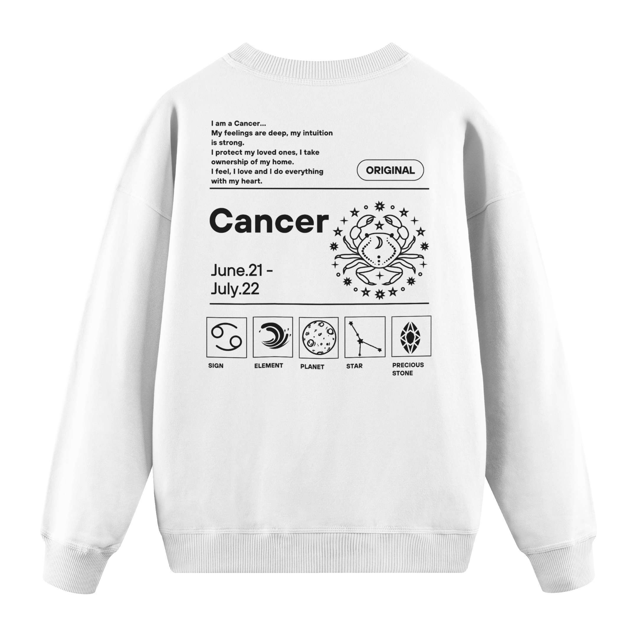Cancer - Regular Fit Sweatshirt