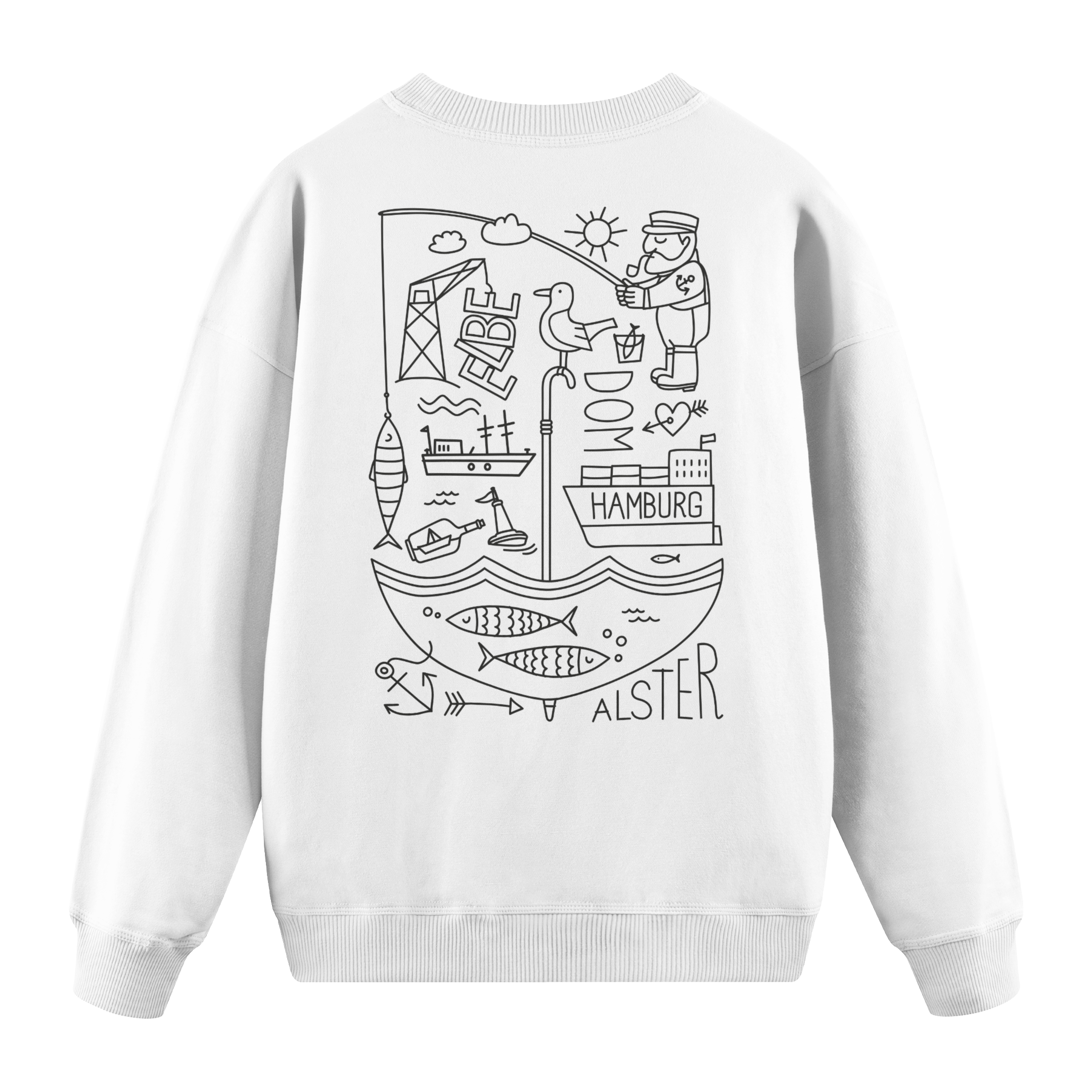 Hamburg II - Regular Fit Sweatshirt