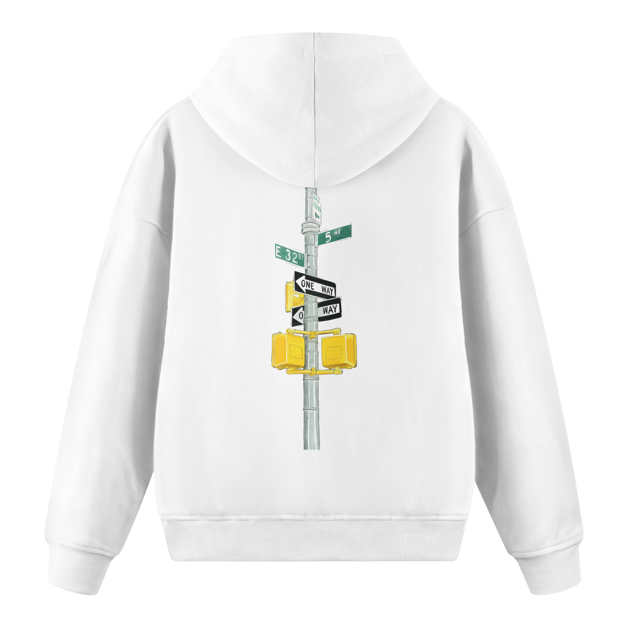 New York I - Regular Fit Hoodie