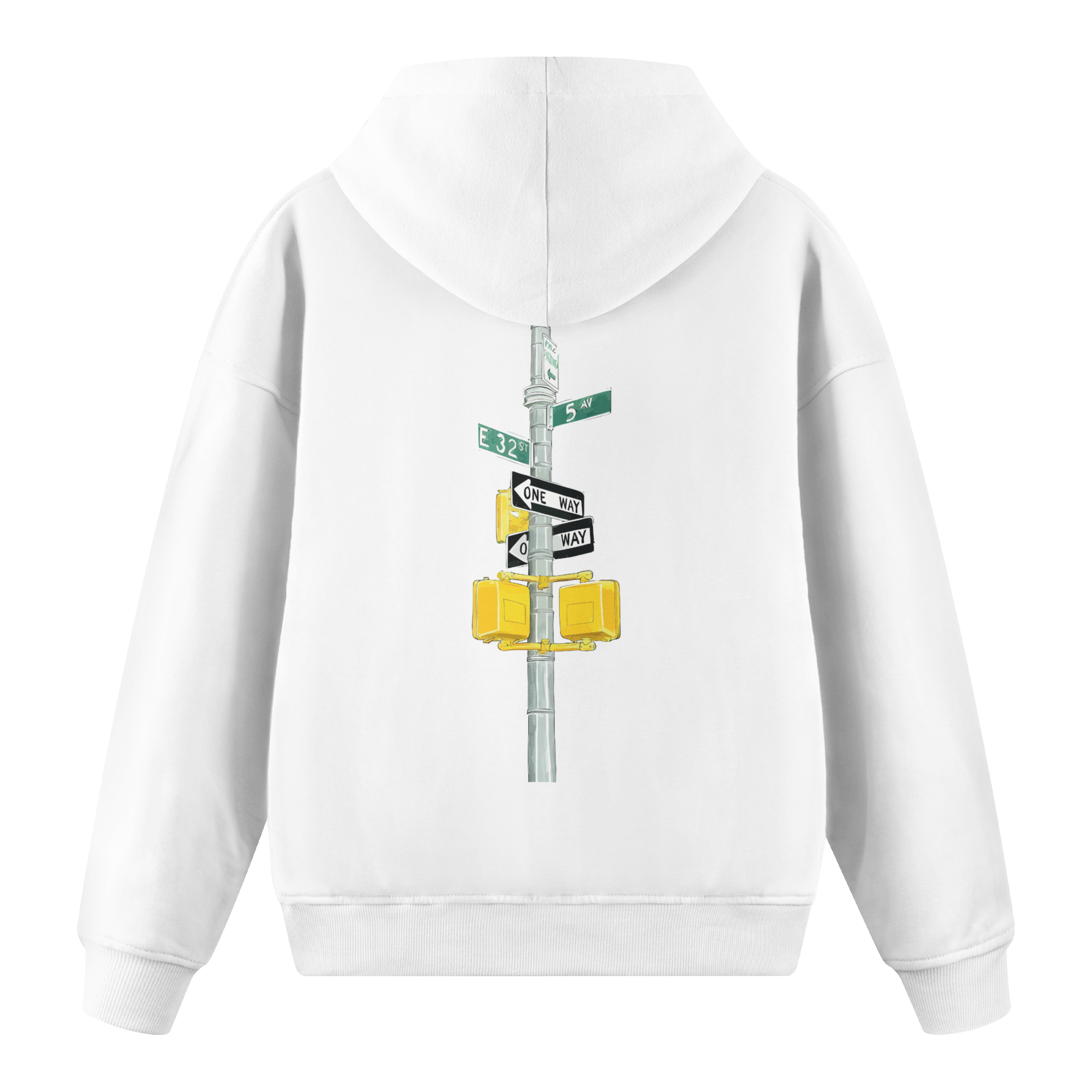 New York I - Regular Fit Hoodie