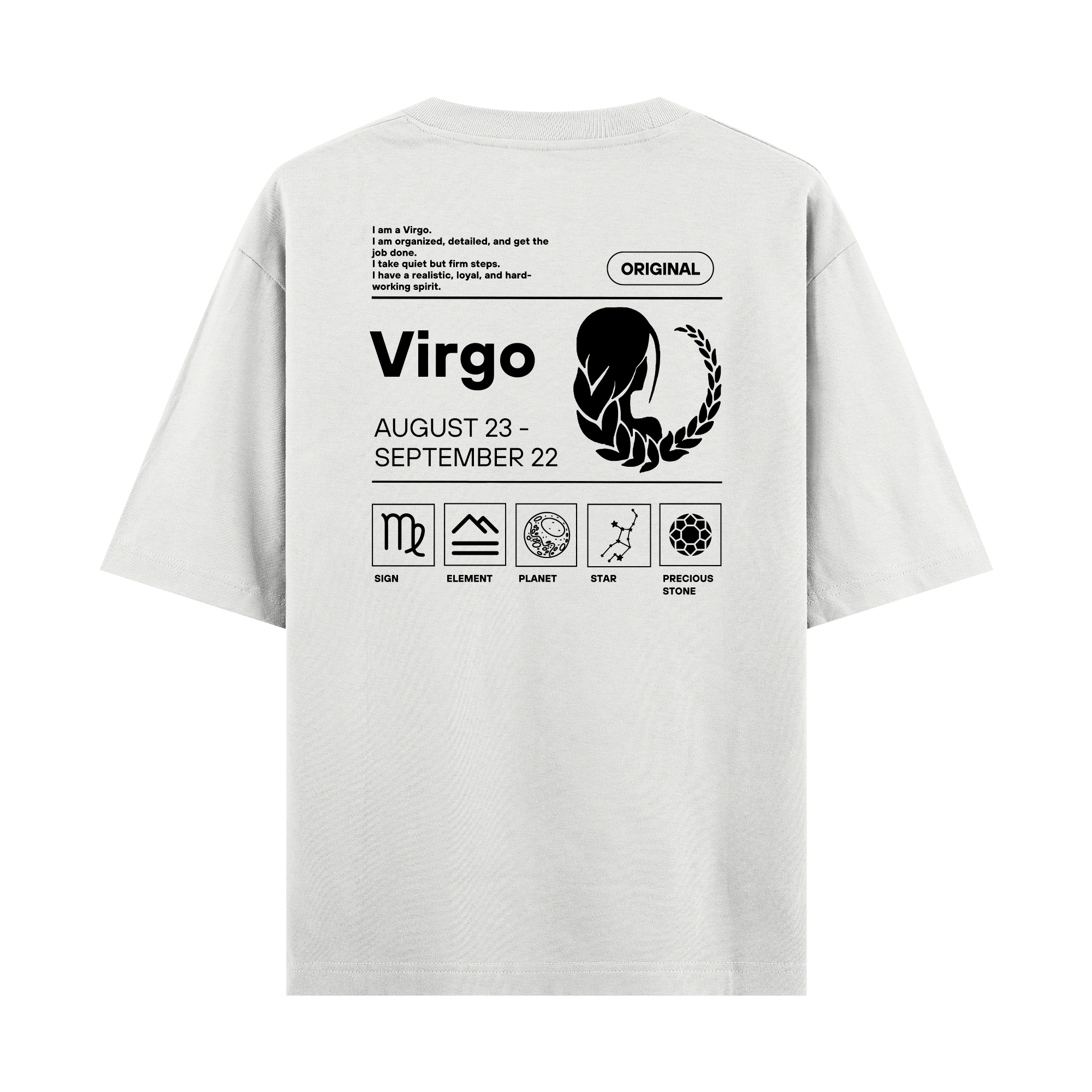 Virgo - Oversize T-shirt