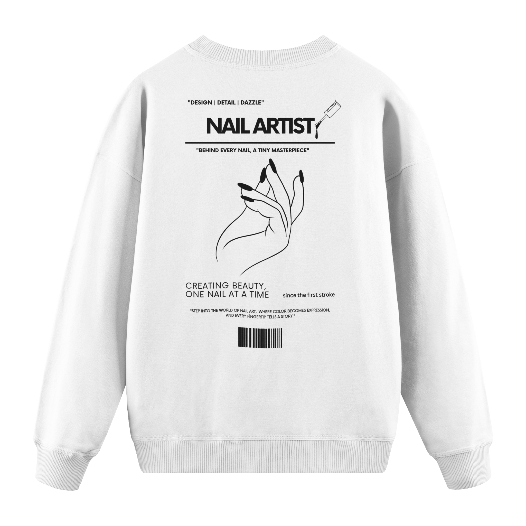 Nail Artist - Regular Fit Sweatshirt