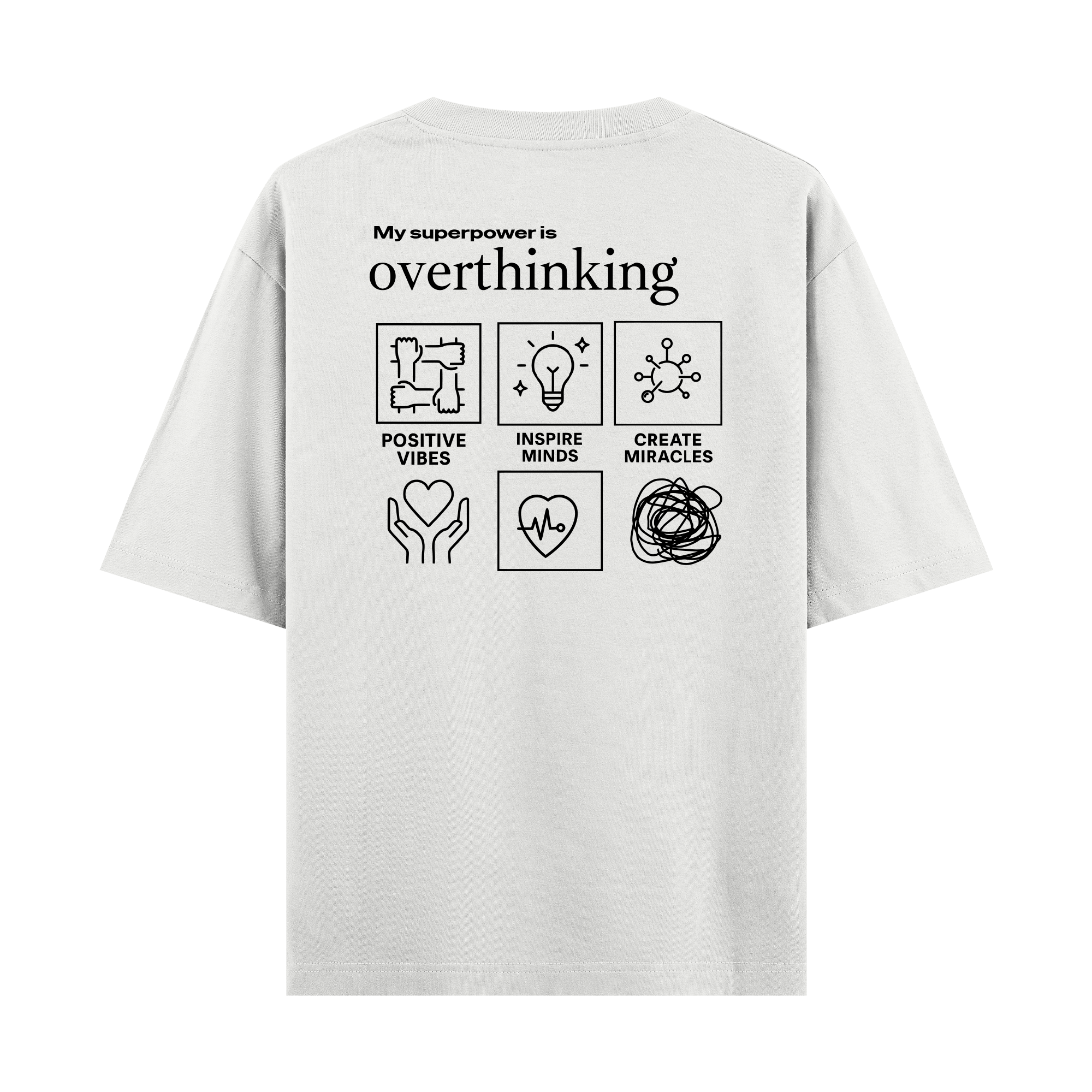 Overthinking - Oversize T-shirt