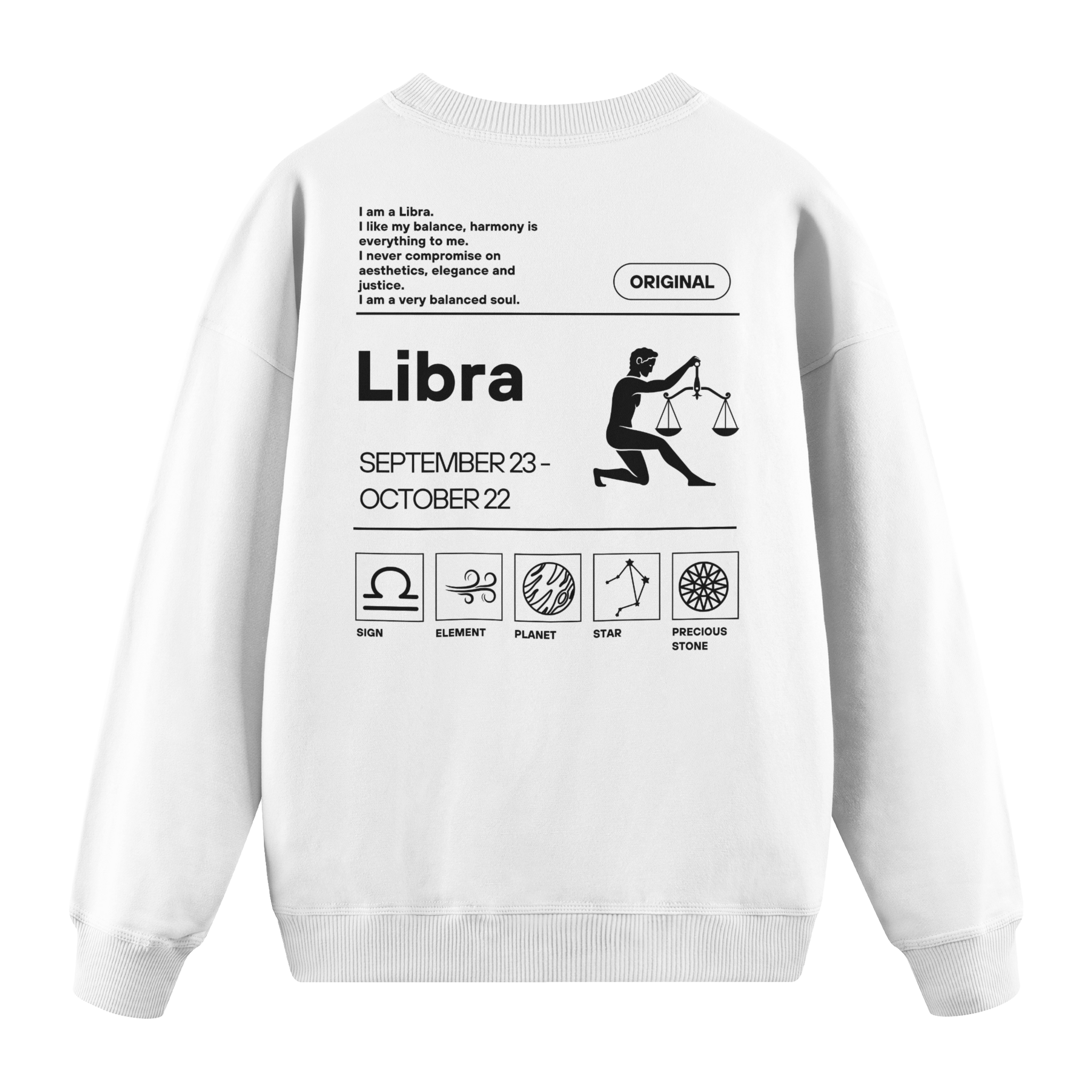 Libra - Regular Fit Sweatshirt