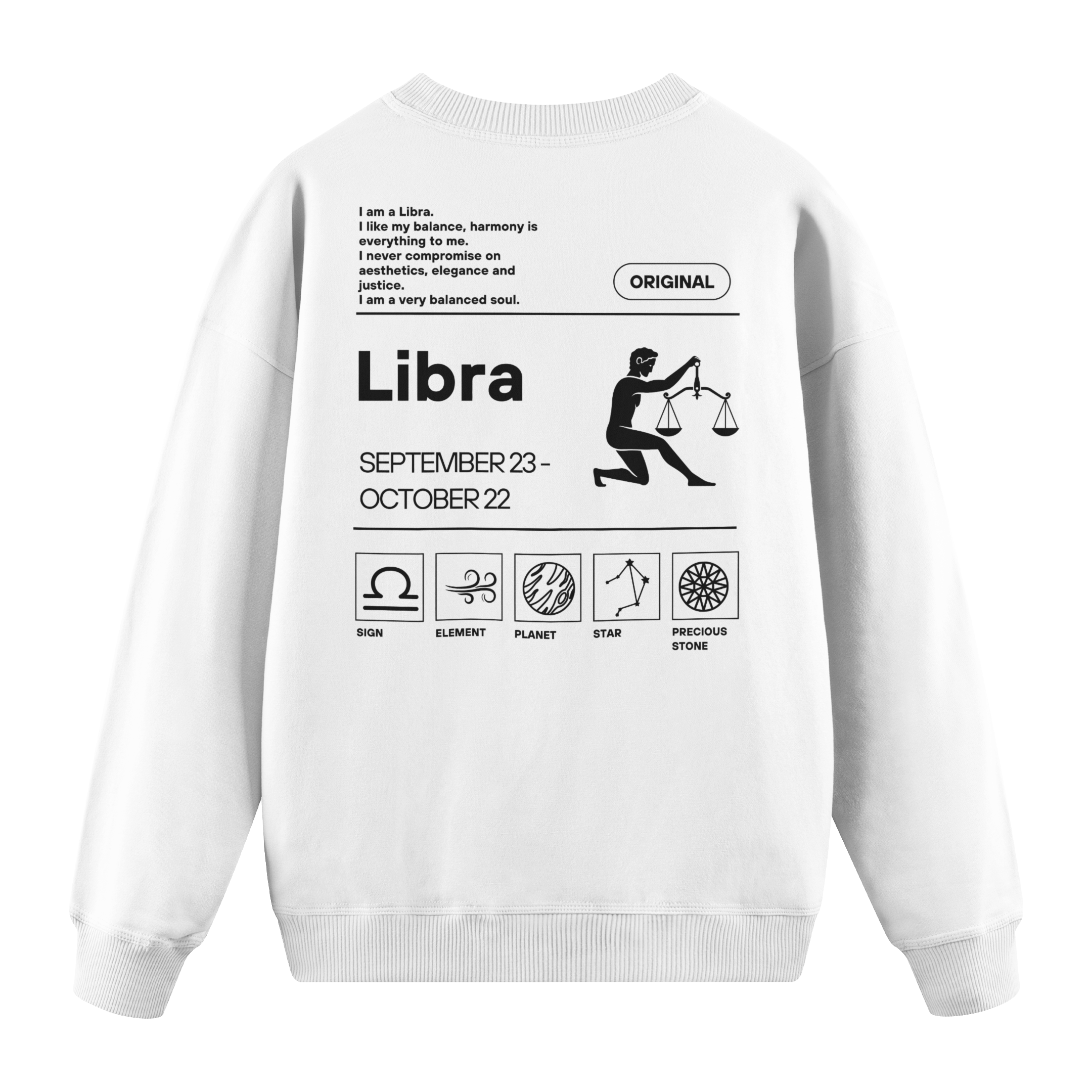Libra - Regular Fit Sweatshirt