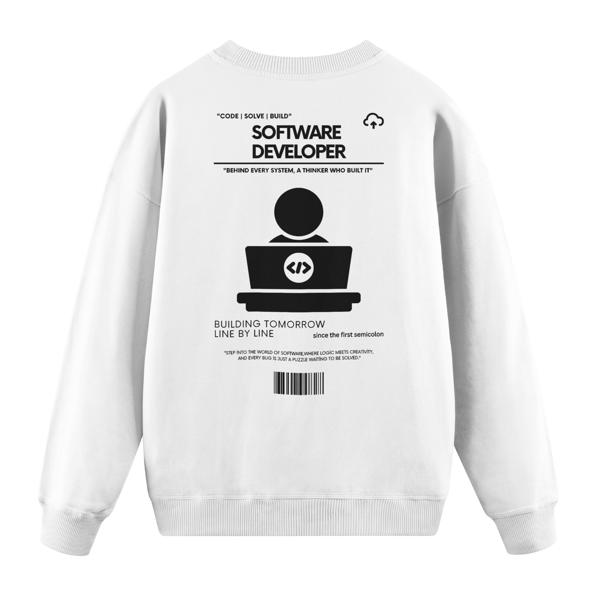 Software Developer - Regular Fit Sweatshirt