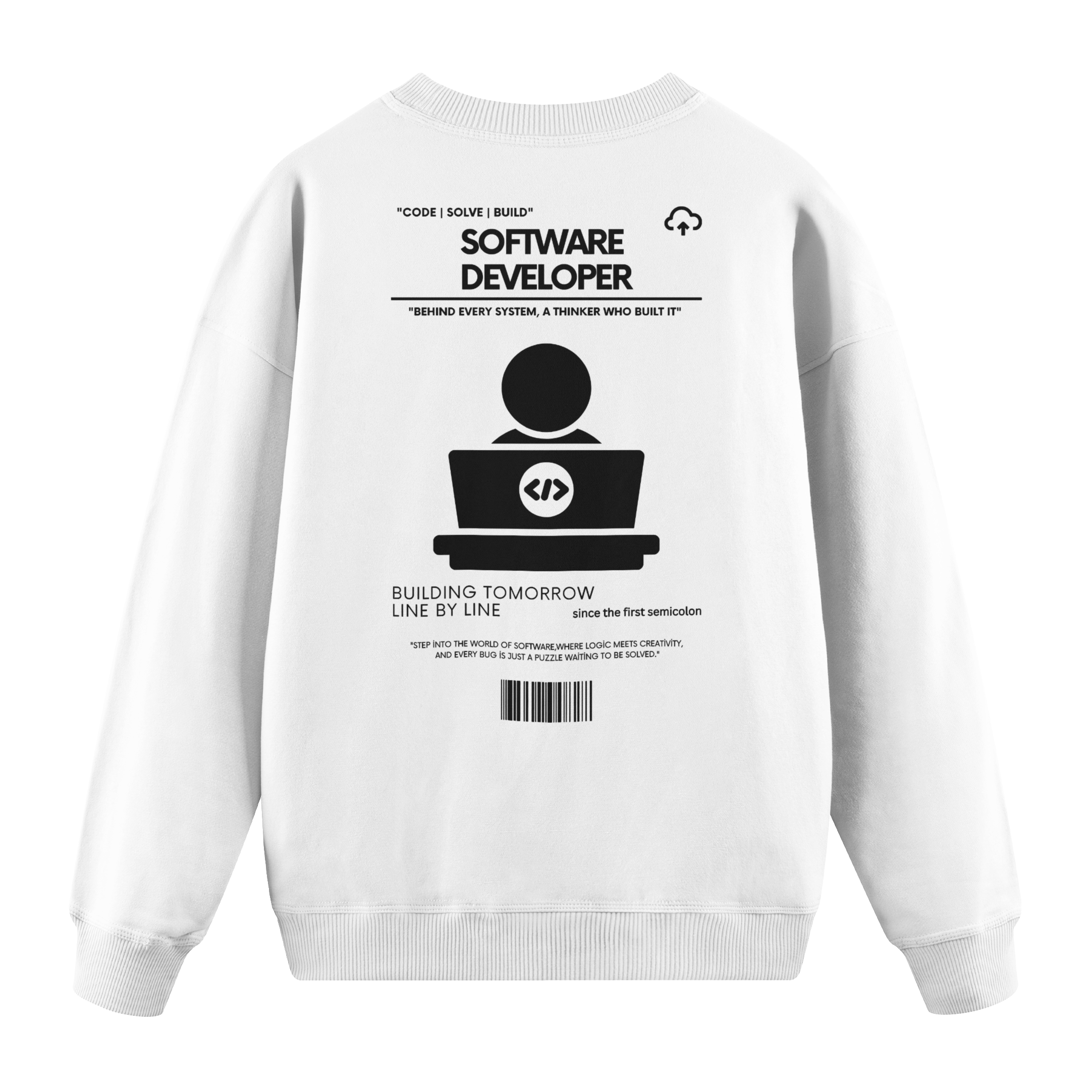 Software Developer - Regular Fit Sweatshirt