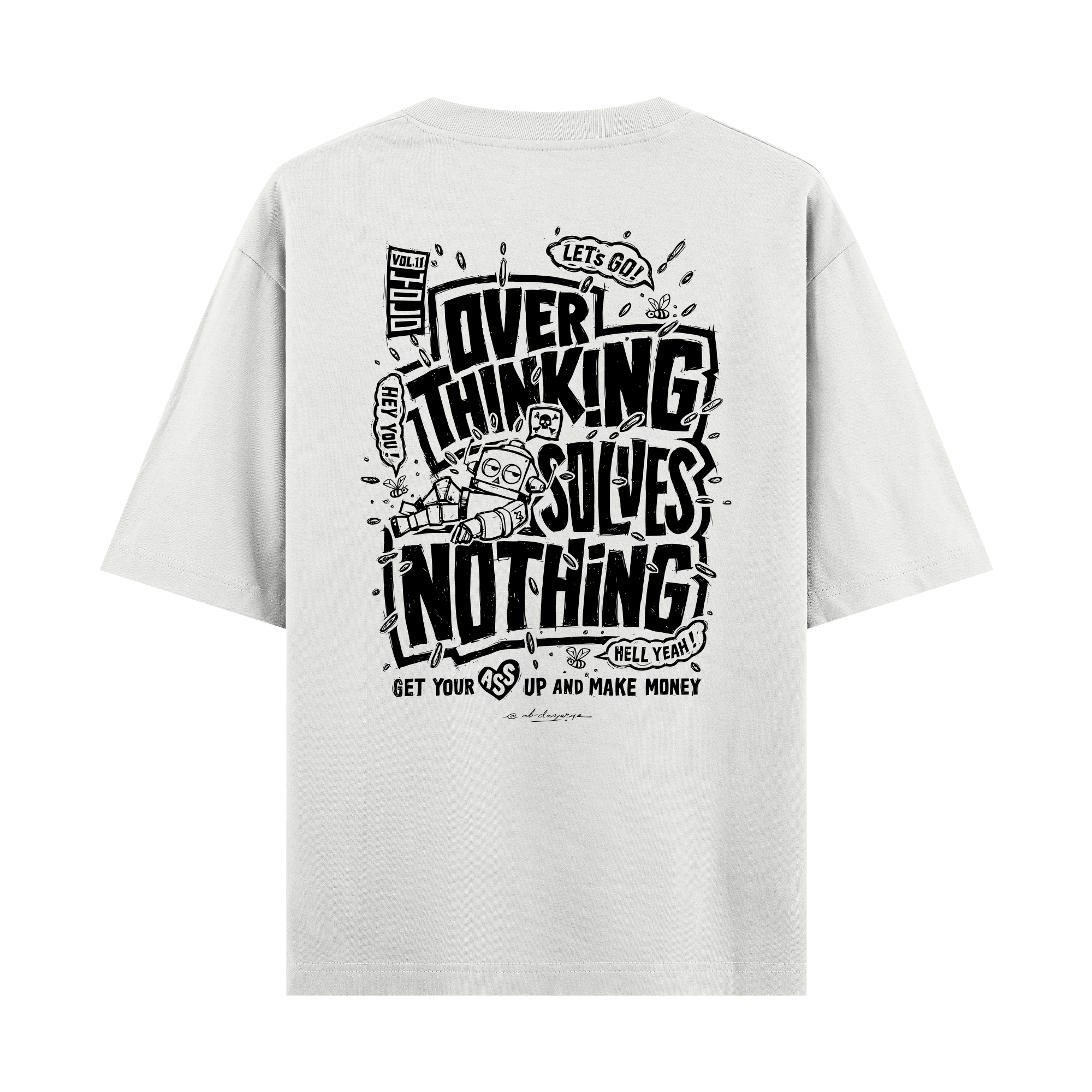 Overthinking II - Oversize T-shirt