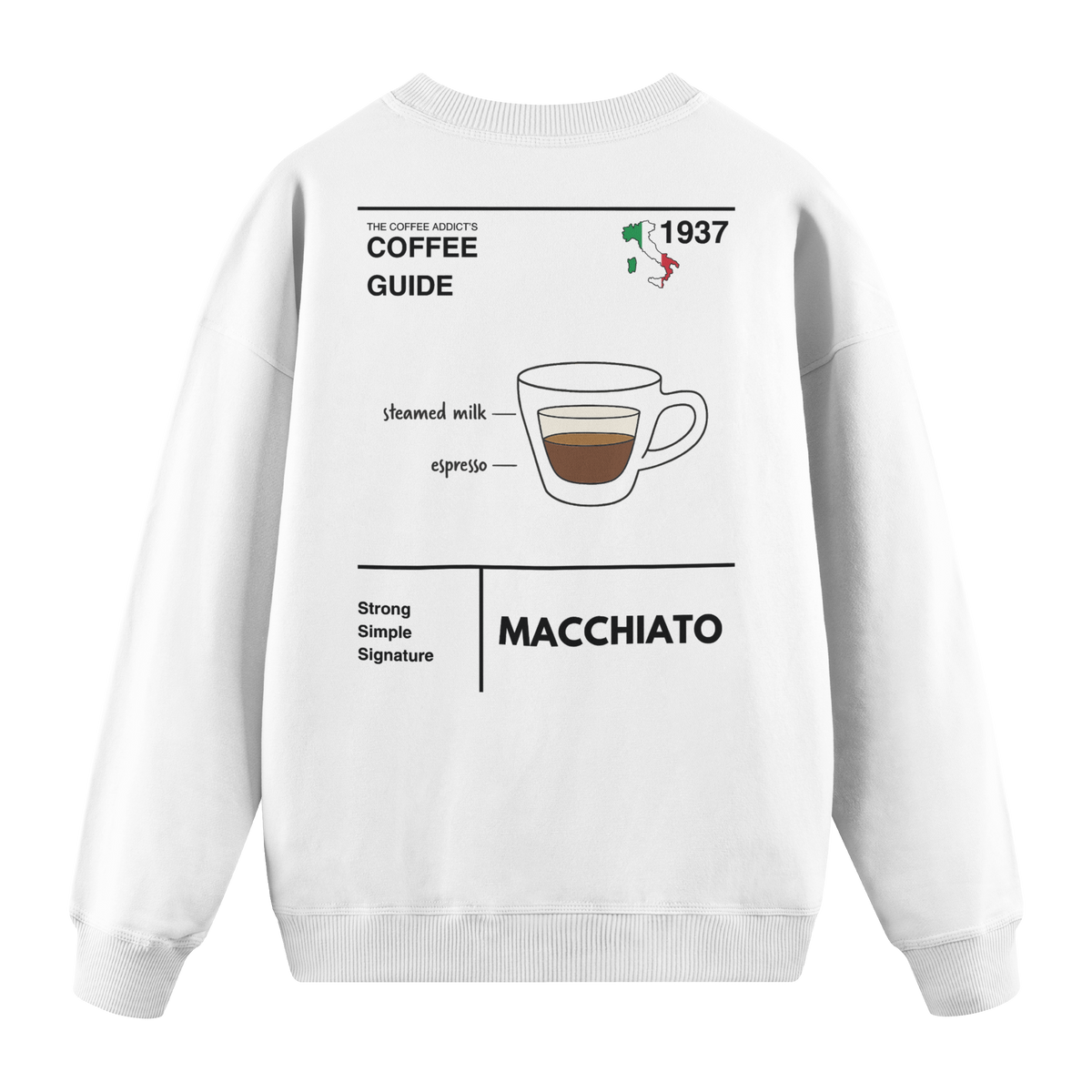 Macchiato - Regular Fit Sweatshirt