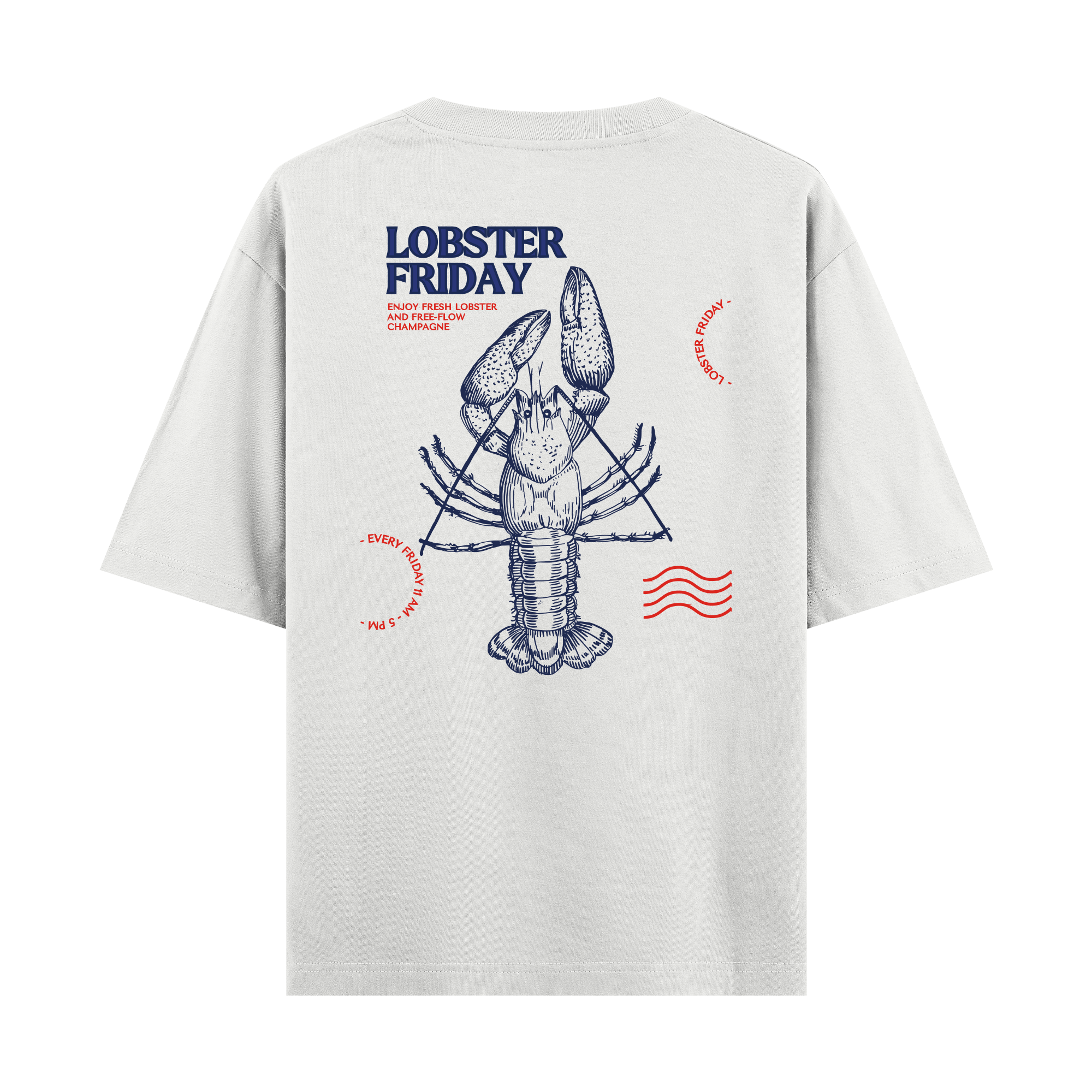 Lobster Friday - Oversize T-shirt