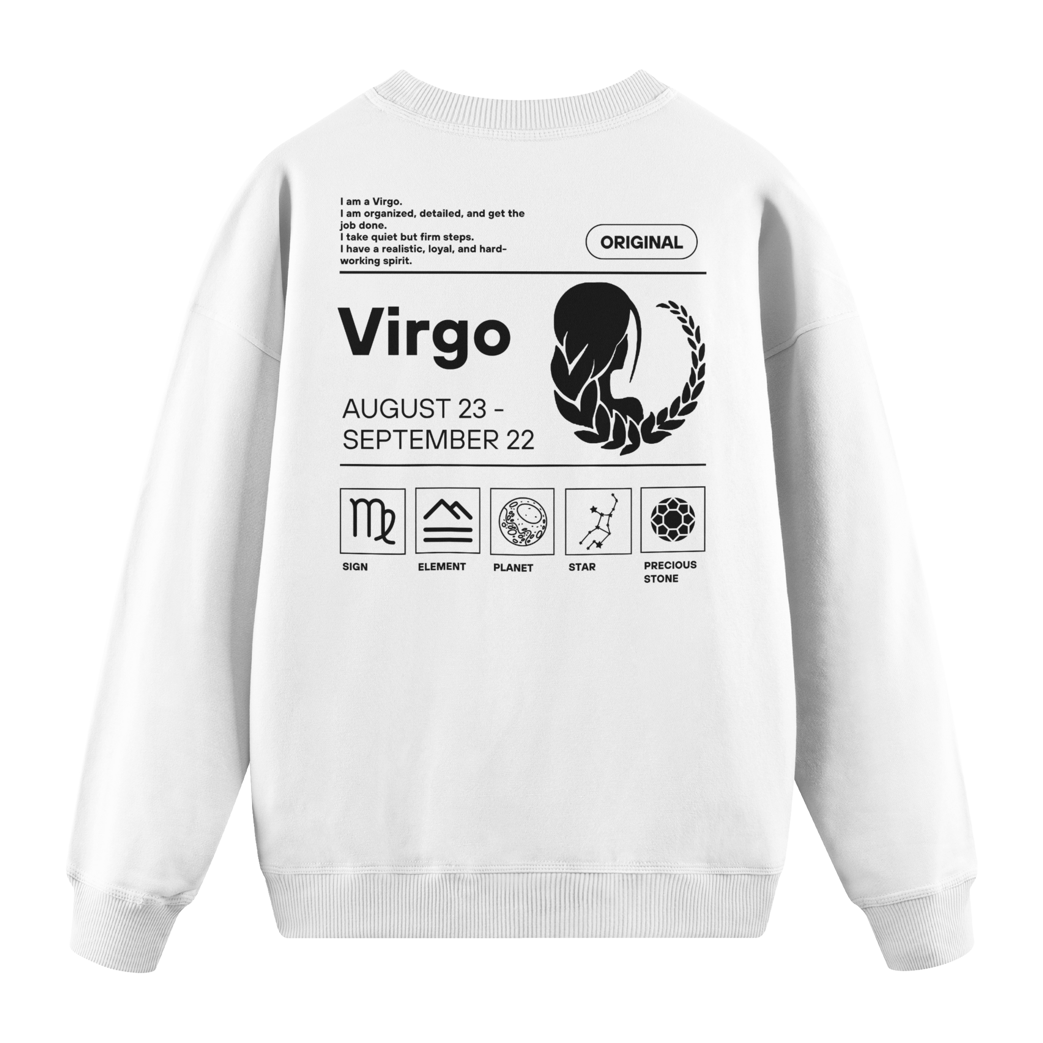 Virgo - Regular Fit Sweatshirt