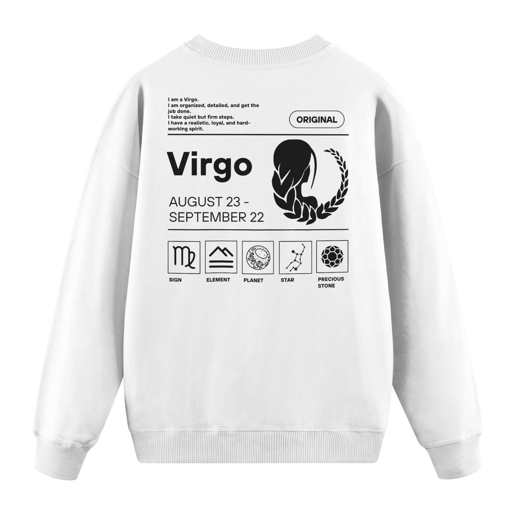 Virgo - Regular Fit Sweatshirt