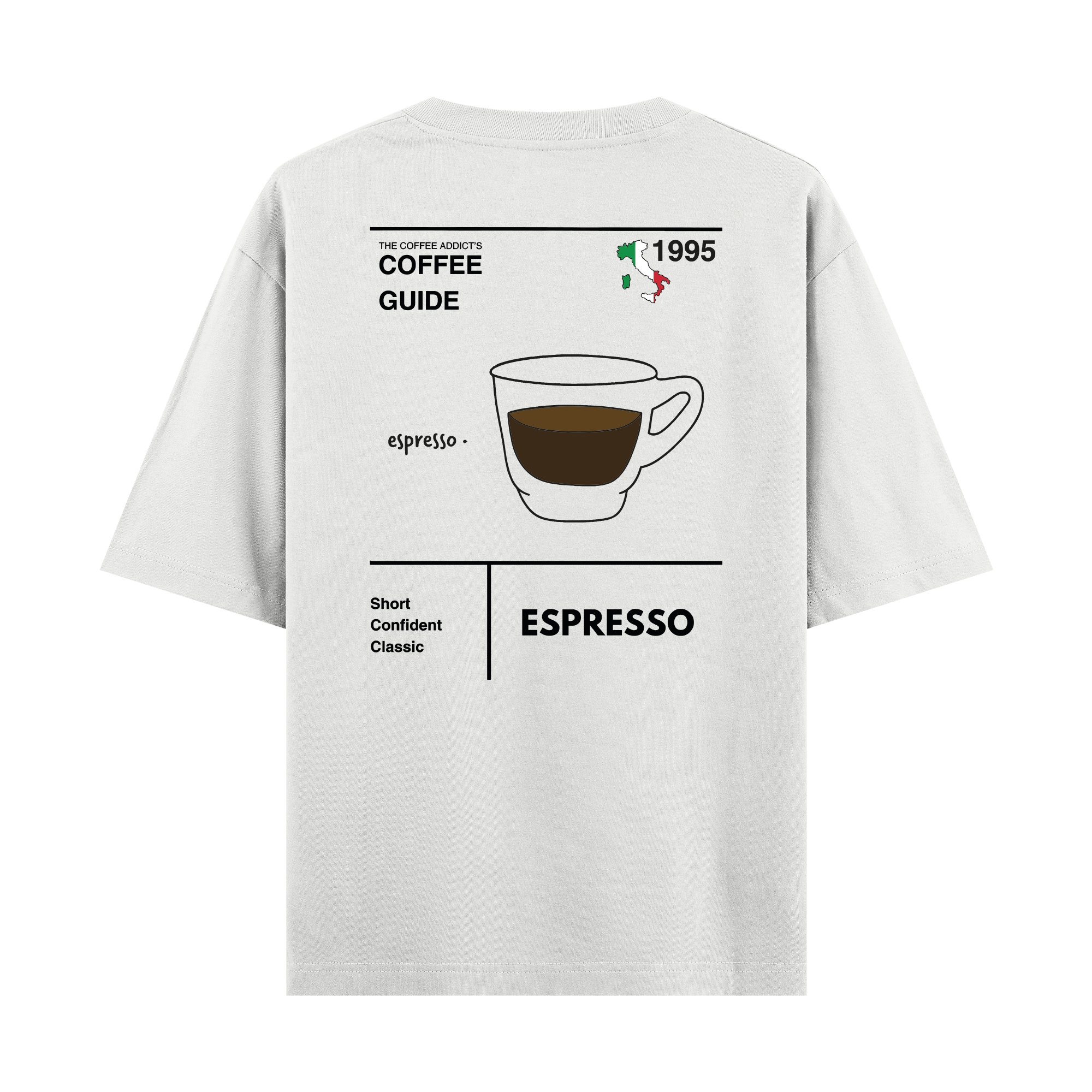 Espresso - Oversize T-shirt
