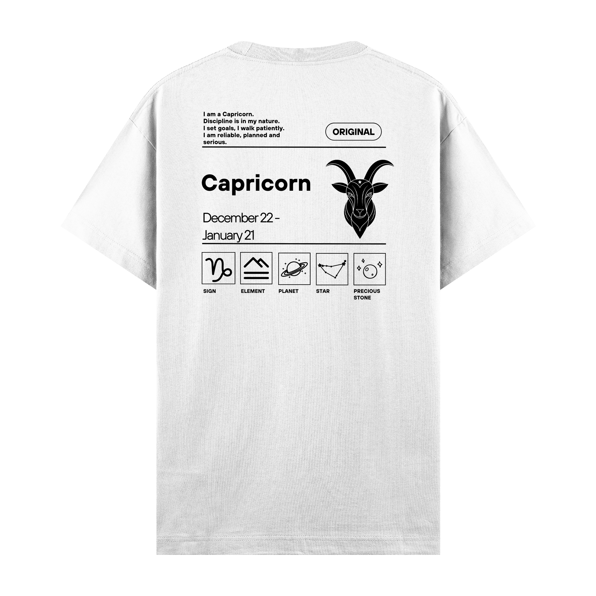 Capricorn - Regular Fit T-shirt