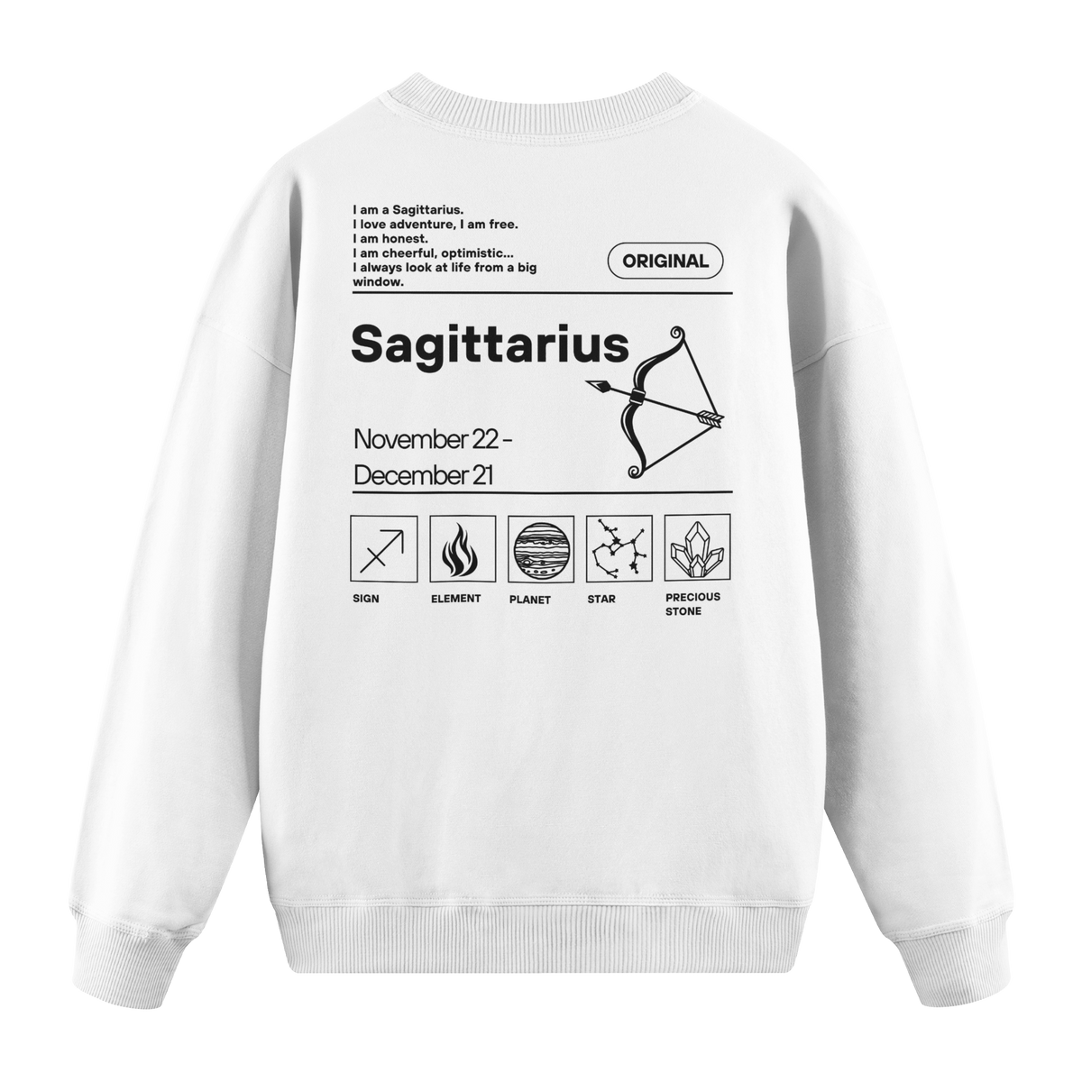 Sagittarius - Regular Fit Sweatshirt