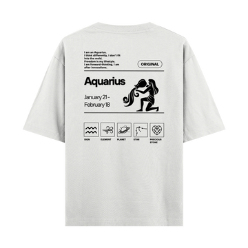 Aquarius - Oversize T-shirt