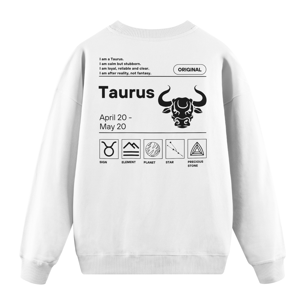 Taurus - Regular Fit Sweatshirt