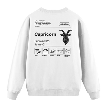 Capricorn - Regular Fit Sweatshirt