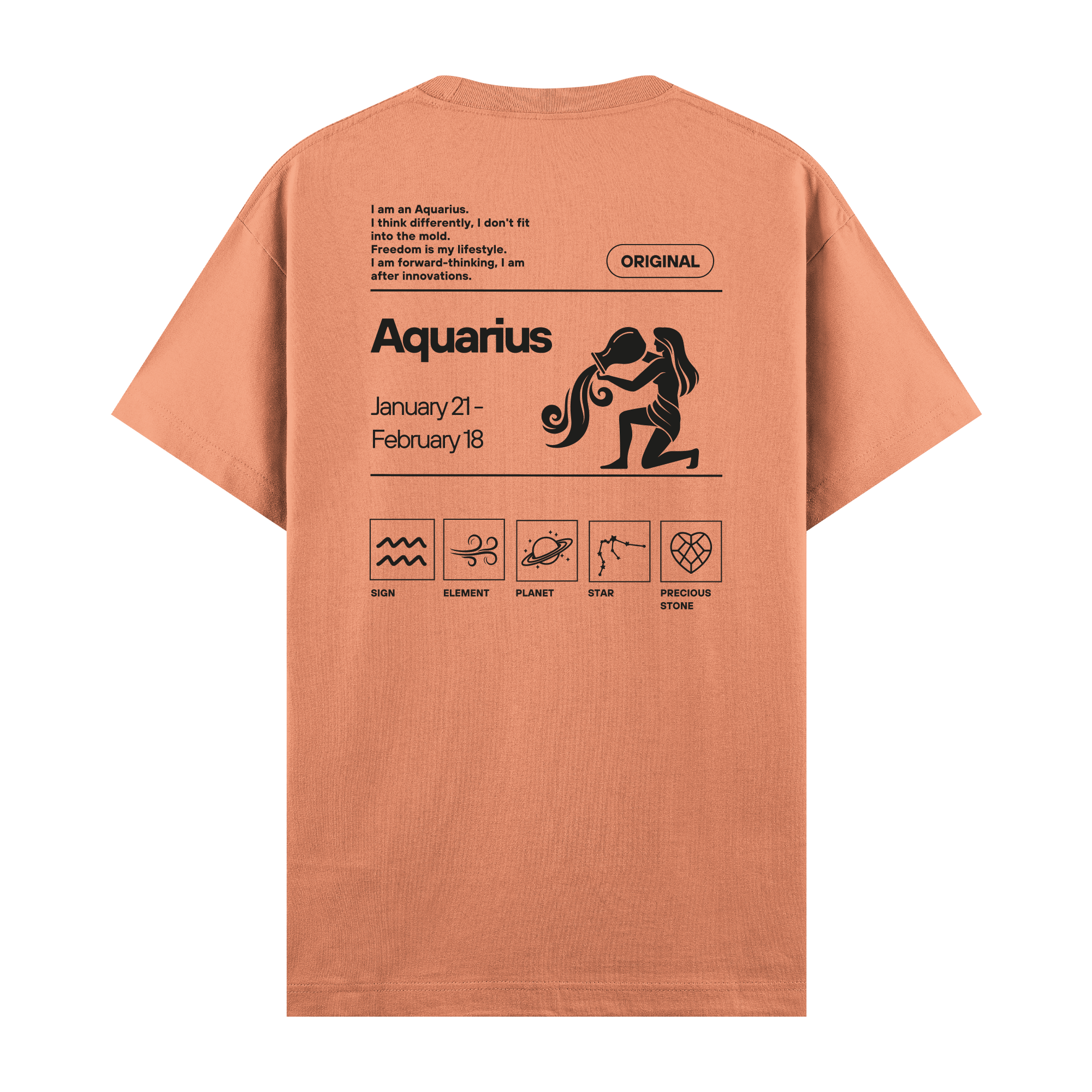 Aquarius - Regular Fit T-shirt
