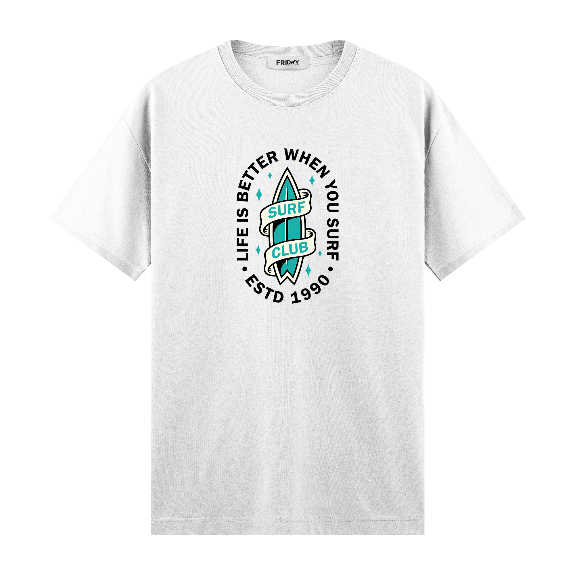 Surf Club - Regular Fit T-shirt