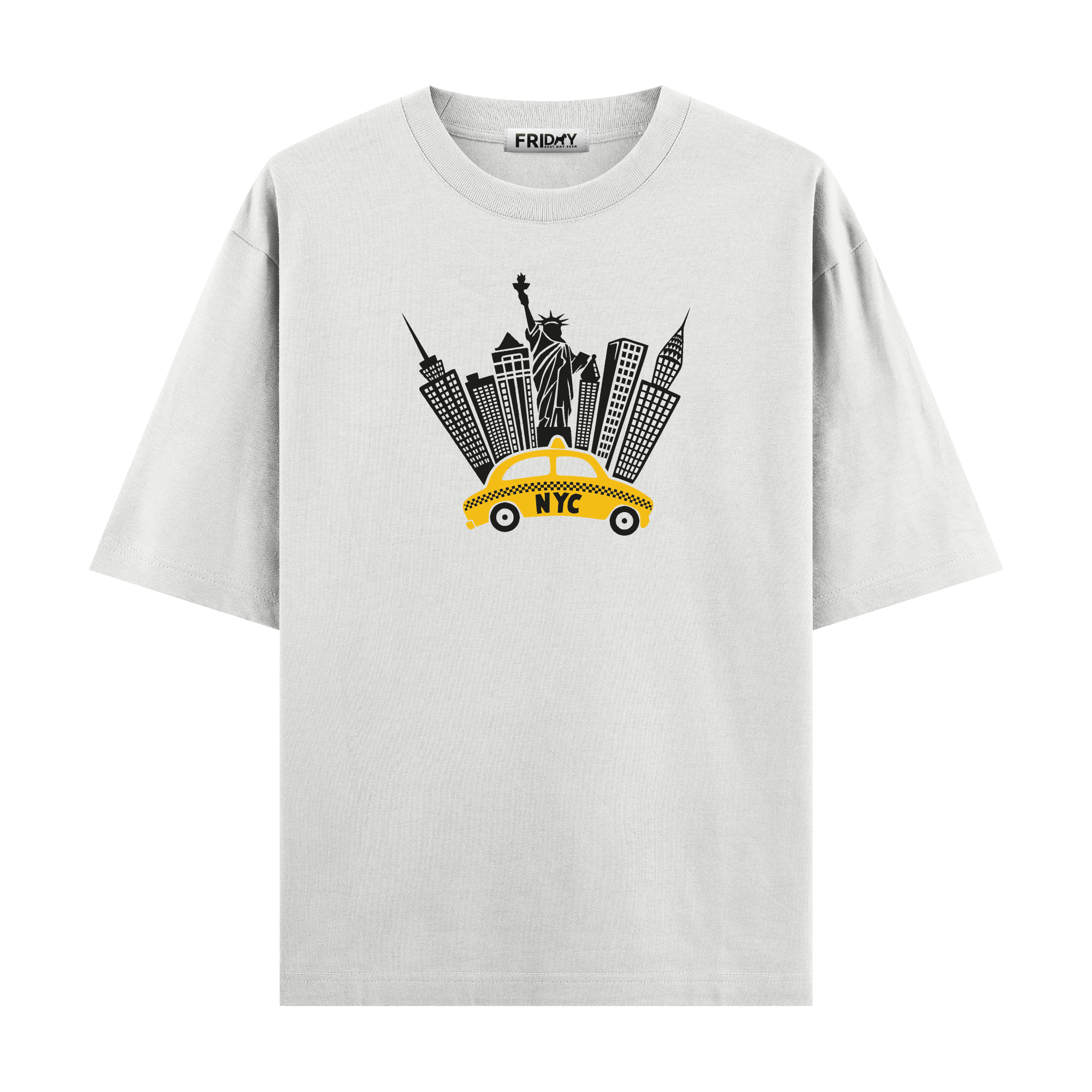 New York Taxi - Oversize T-shirt