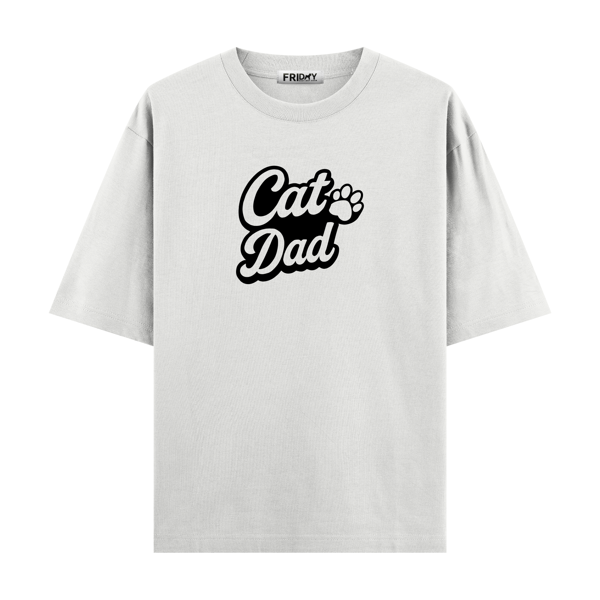 Cat Dad - Oversize T-shirt