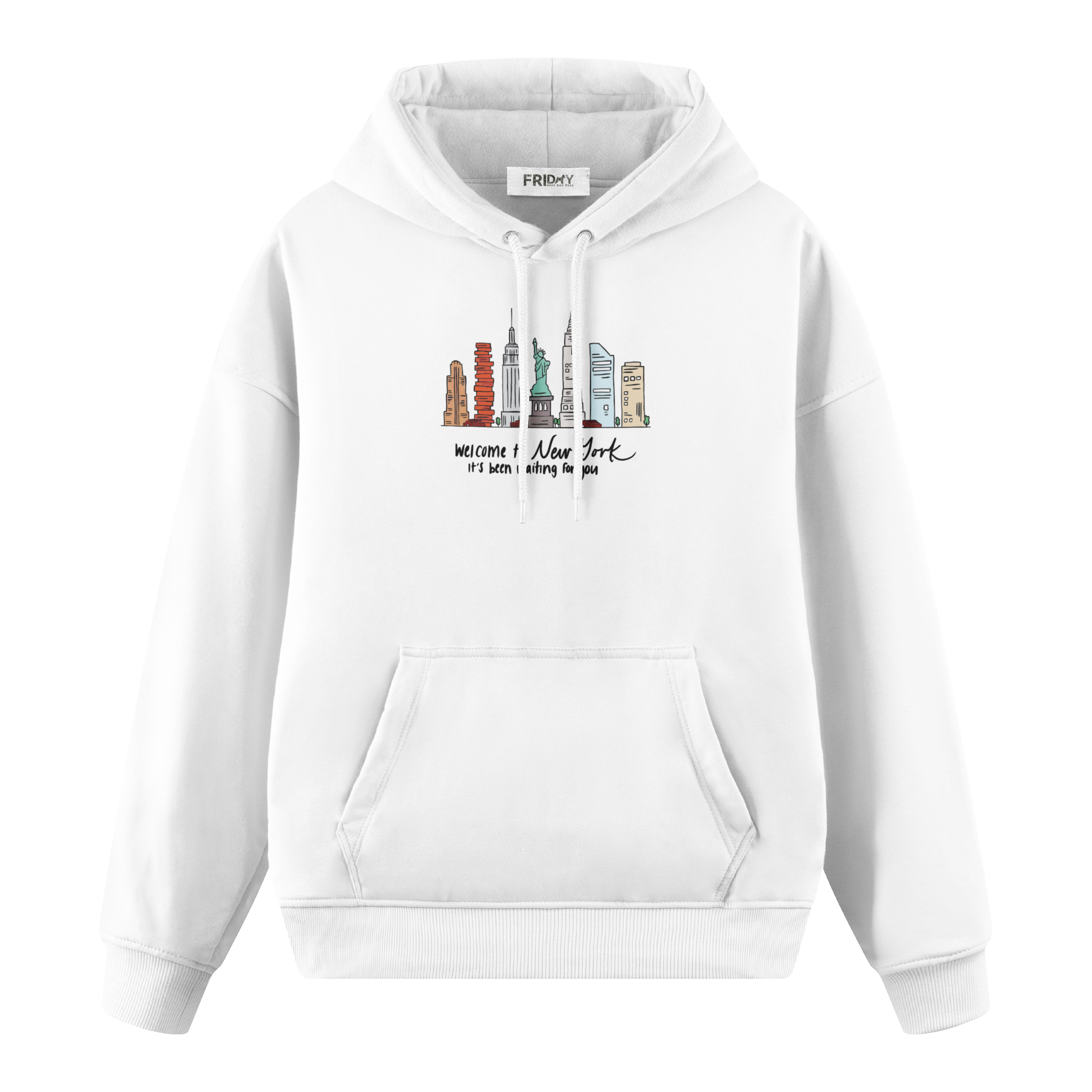 New York II - Regular Fit Hoodie