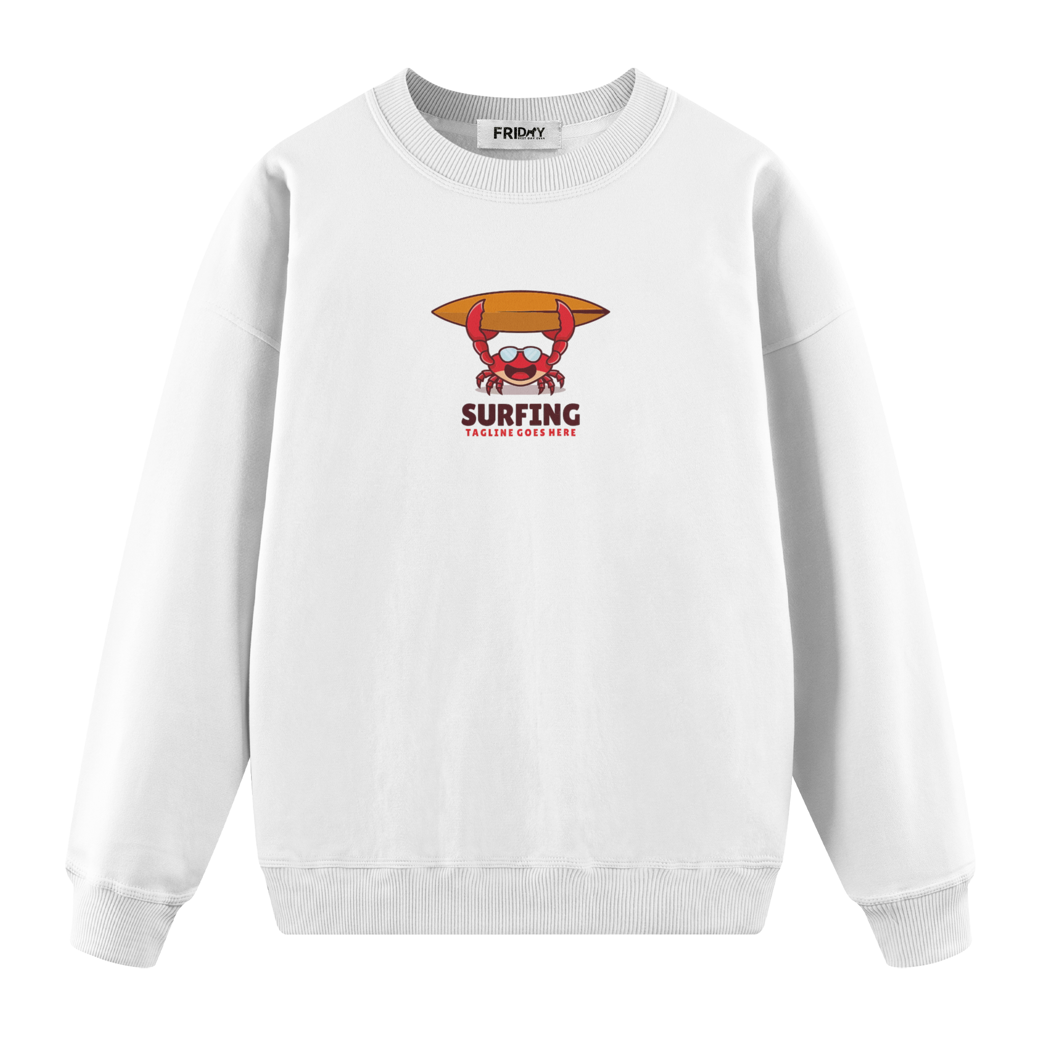 Surfing - Regular Fit Sweatshirt