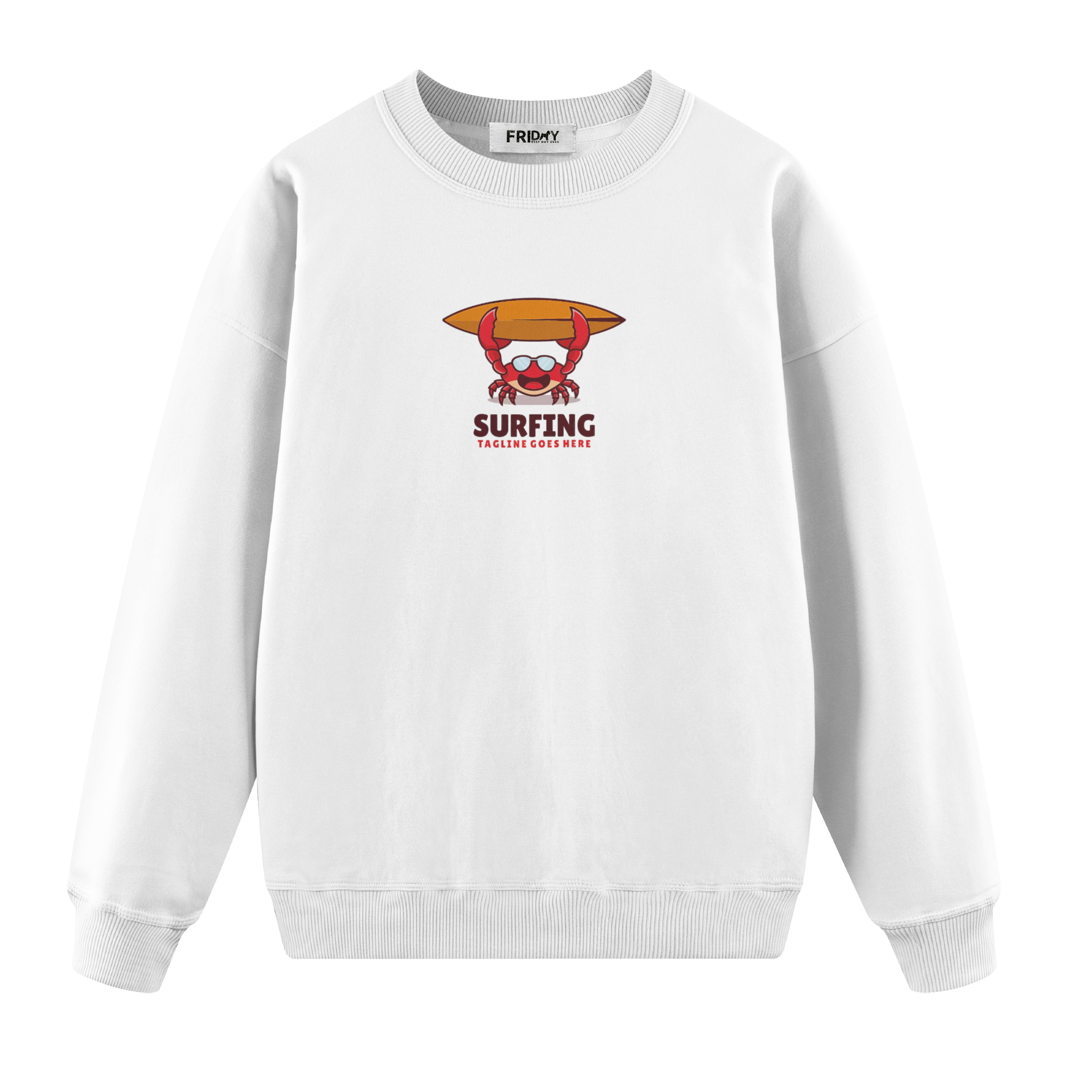 Surfing - Regular Fit Sweatshirt