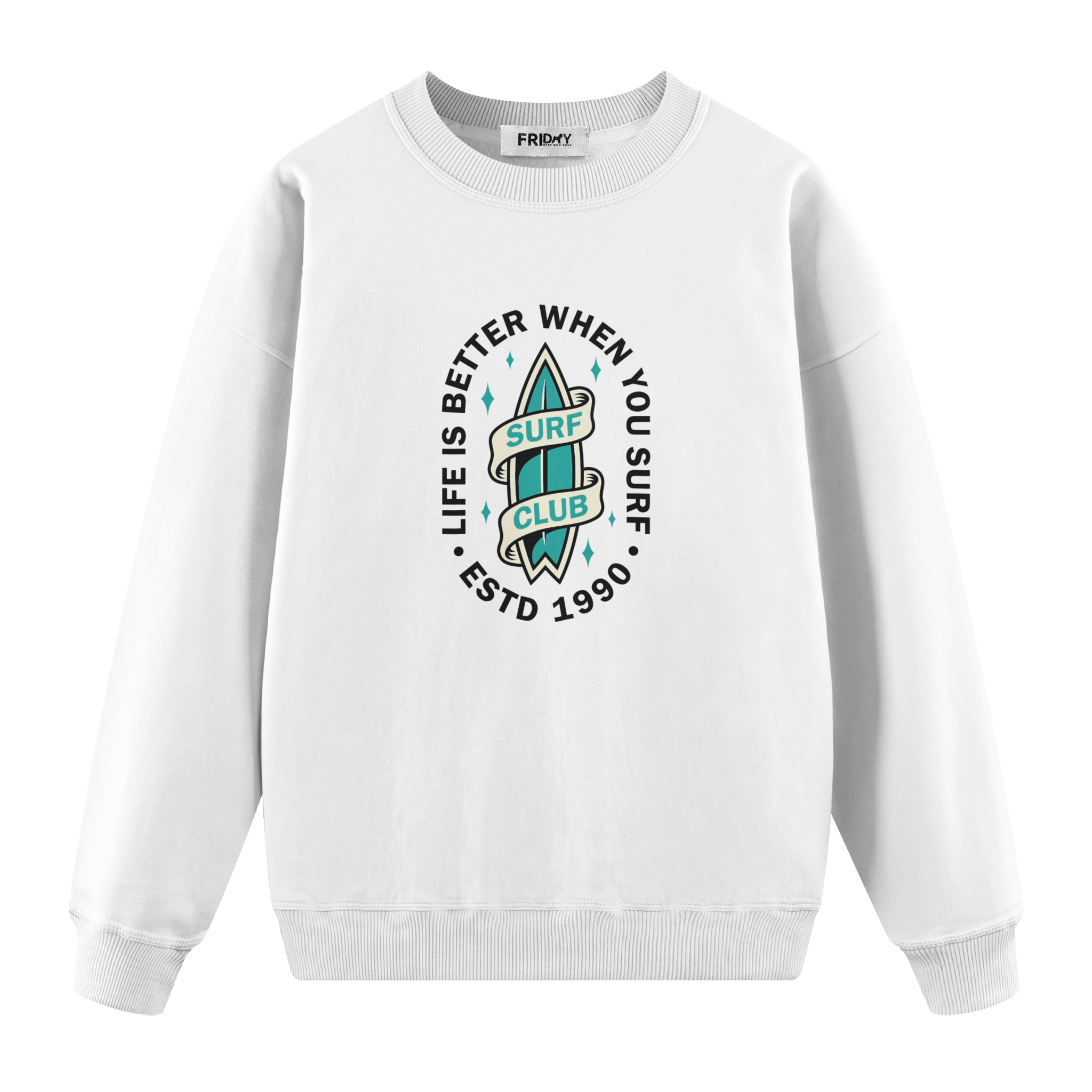 Surf Club - Regular Fit Sweatshirt