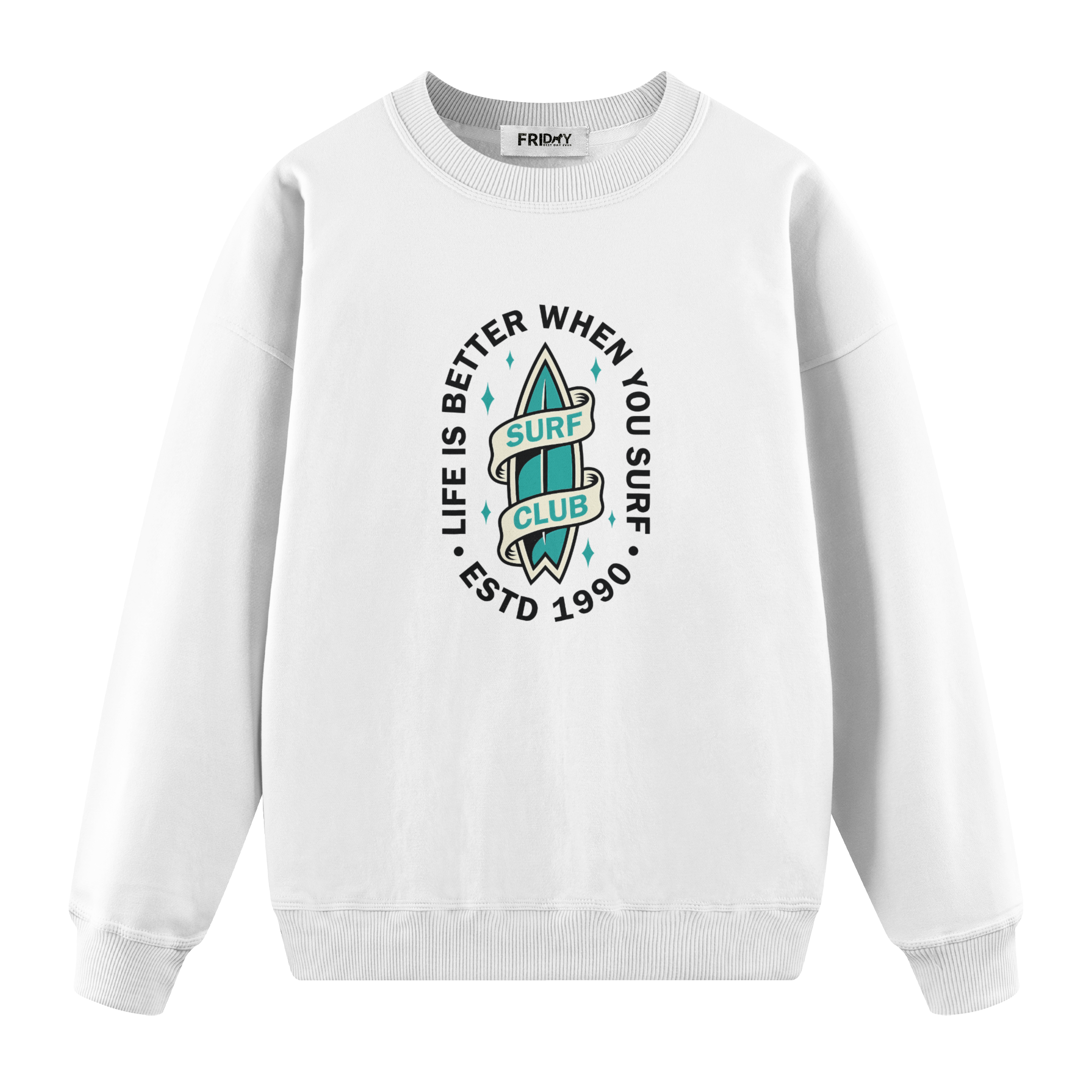 Surf Club - Regular Fit Sweatshirt