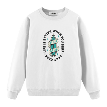 Surf Club - Regular Fit Sweatshirt