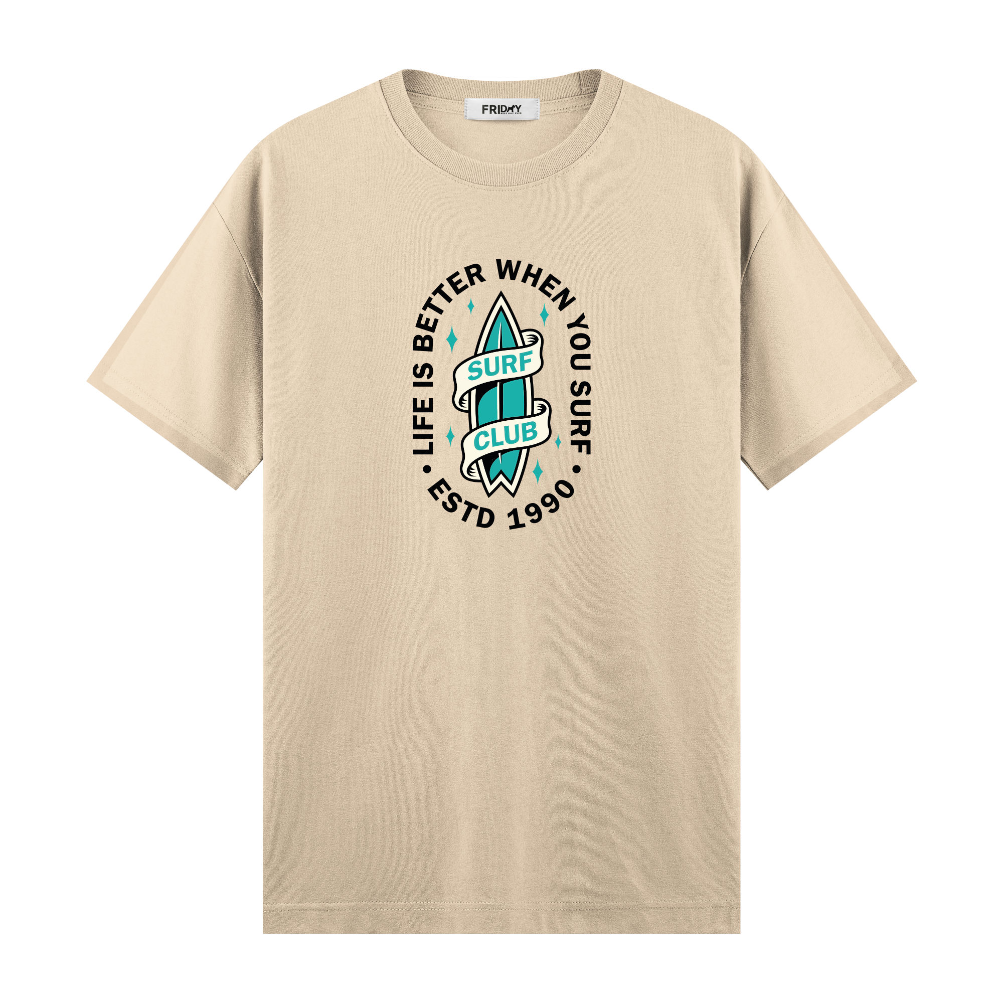 Surf Club - Regular Fit T-shirt