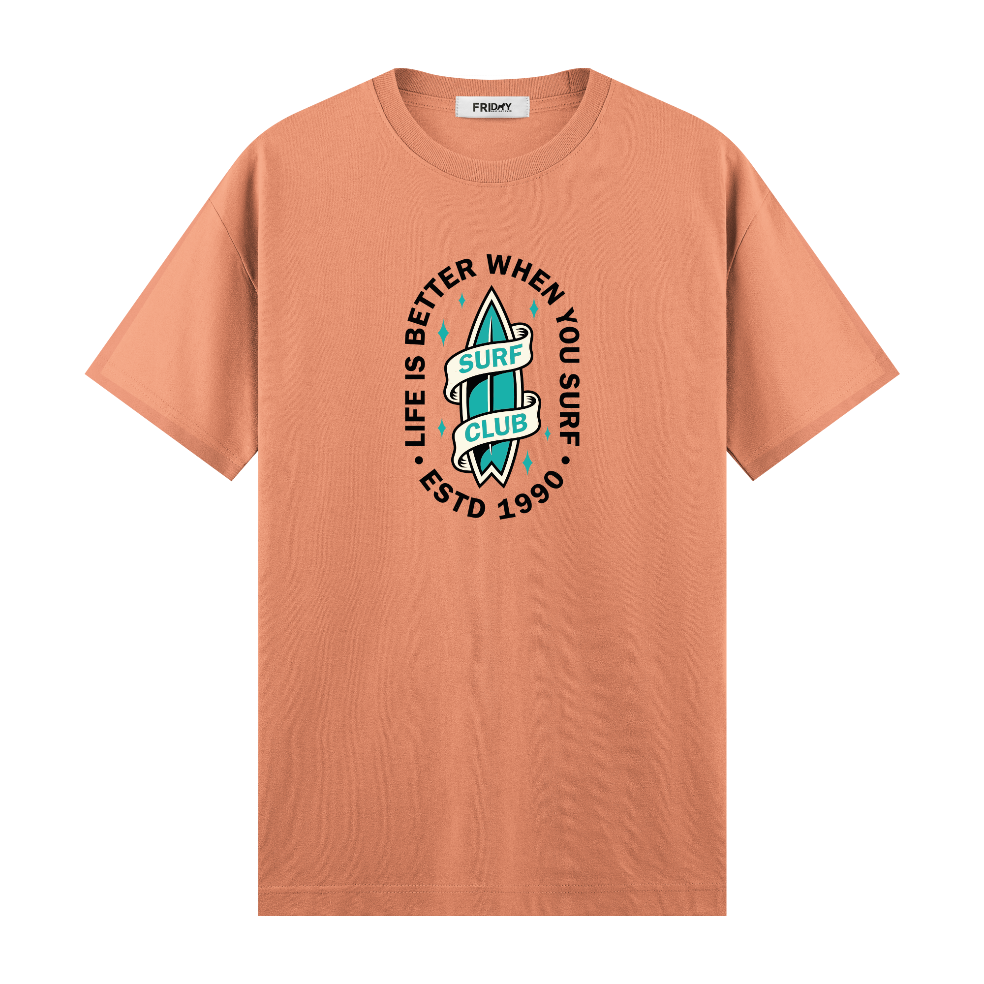 Surf Club - Regular Fit T-shirt