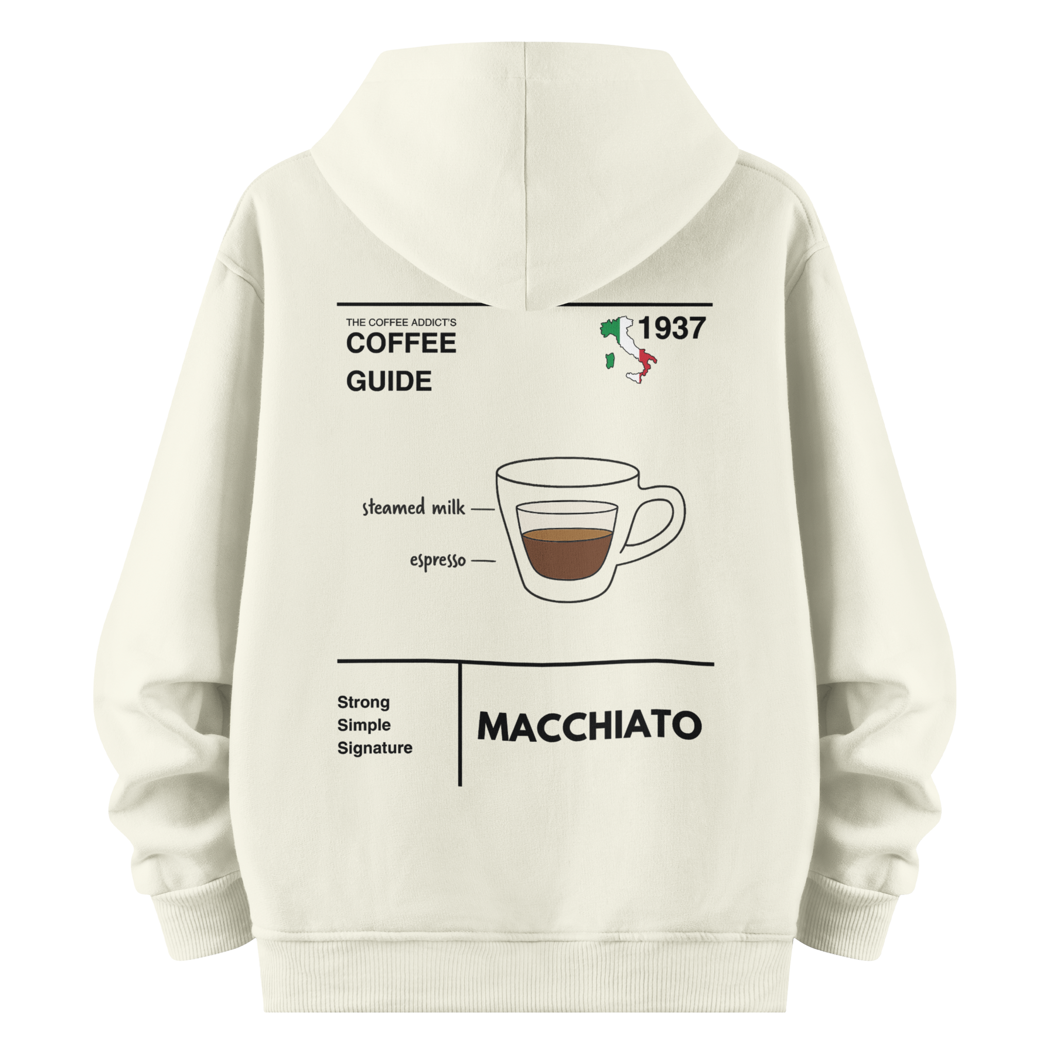 Macchiato - Oversize Hoodie