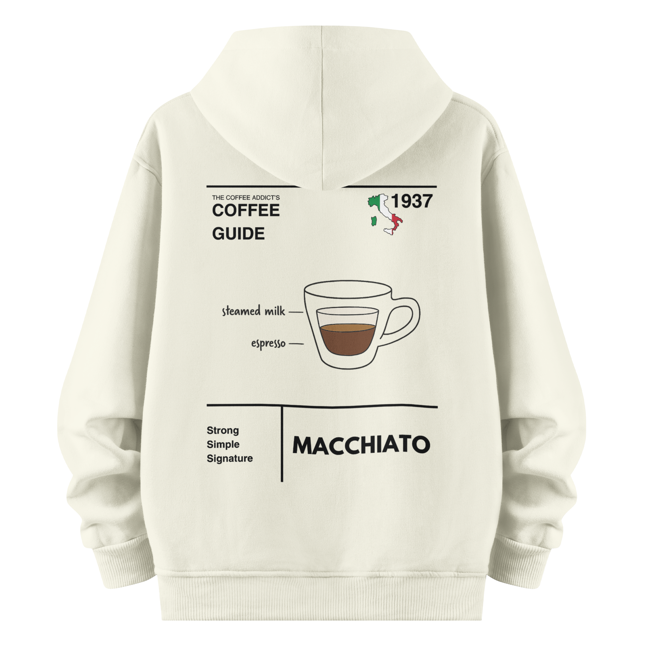 Macchiato - Oversize Hoodie