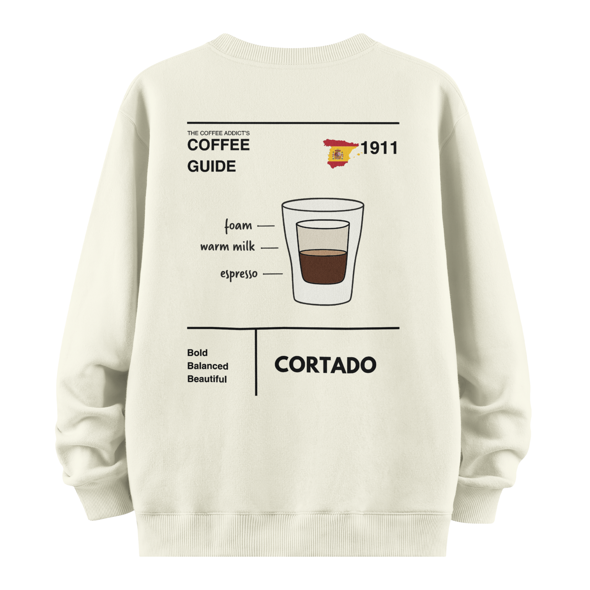 Cortado - Oversize Sweatshirt