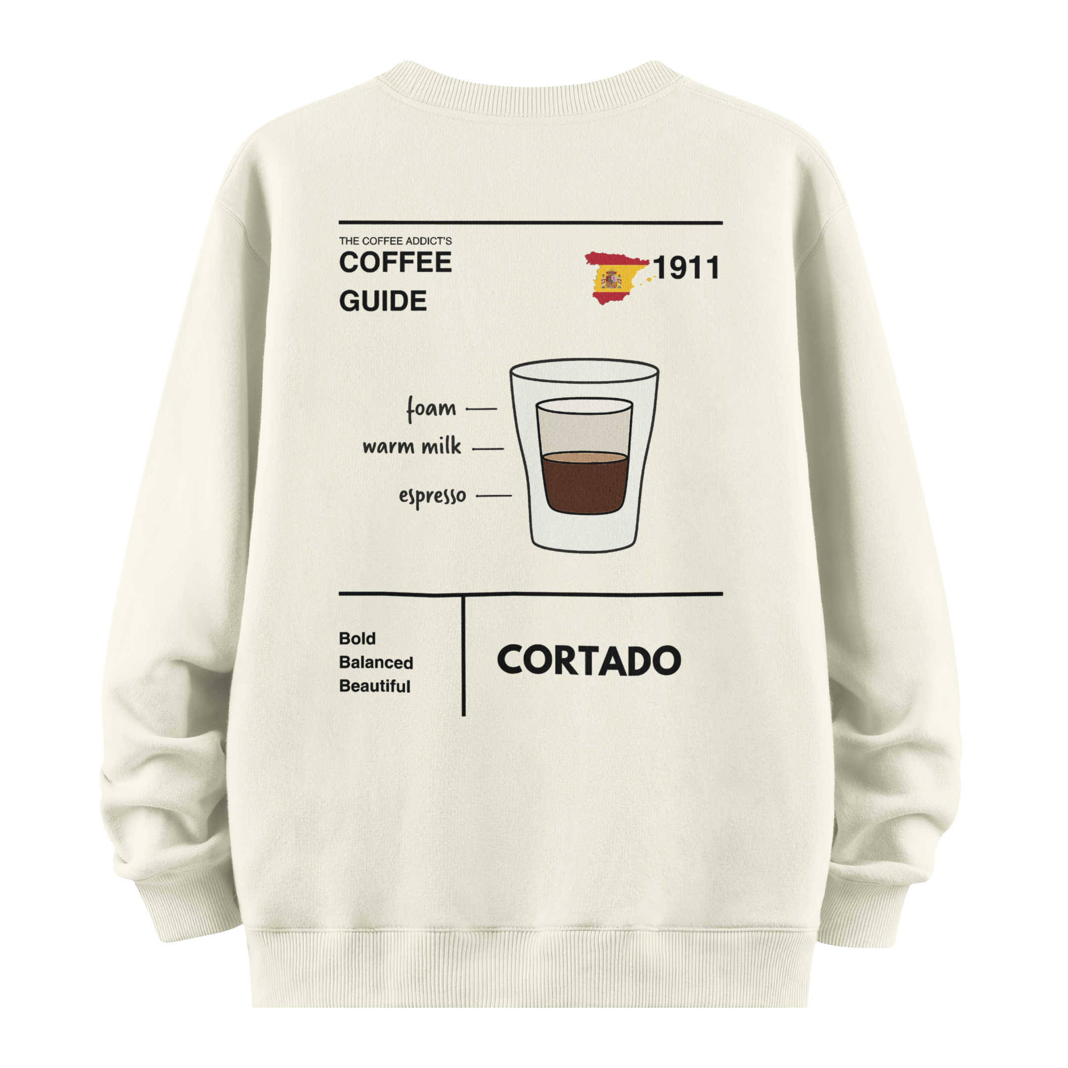 Cortado - Oversize Sweatshirt