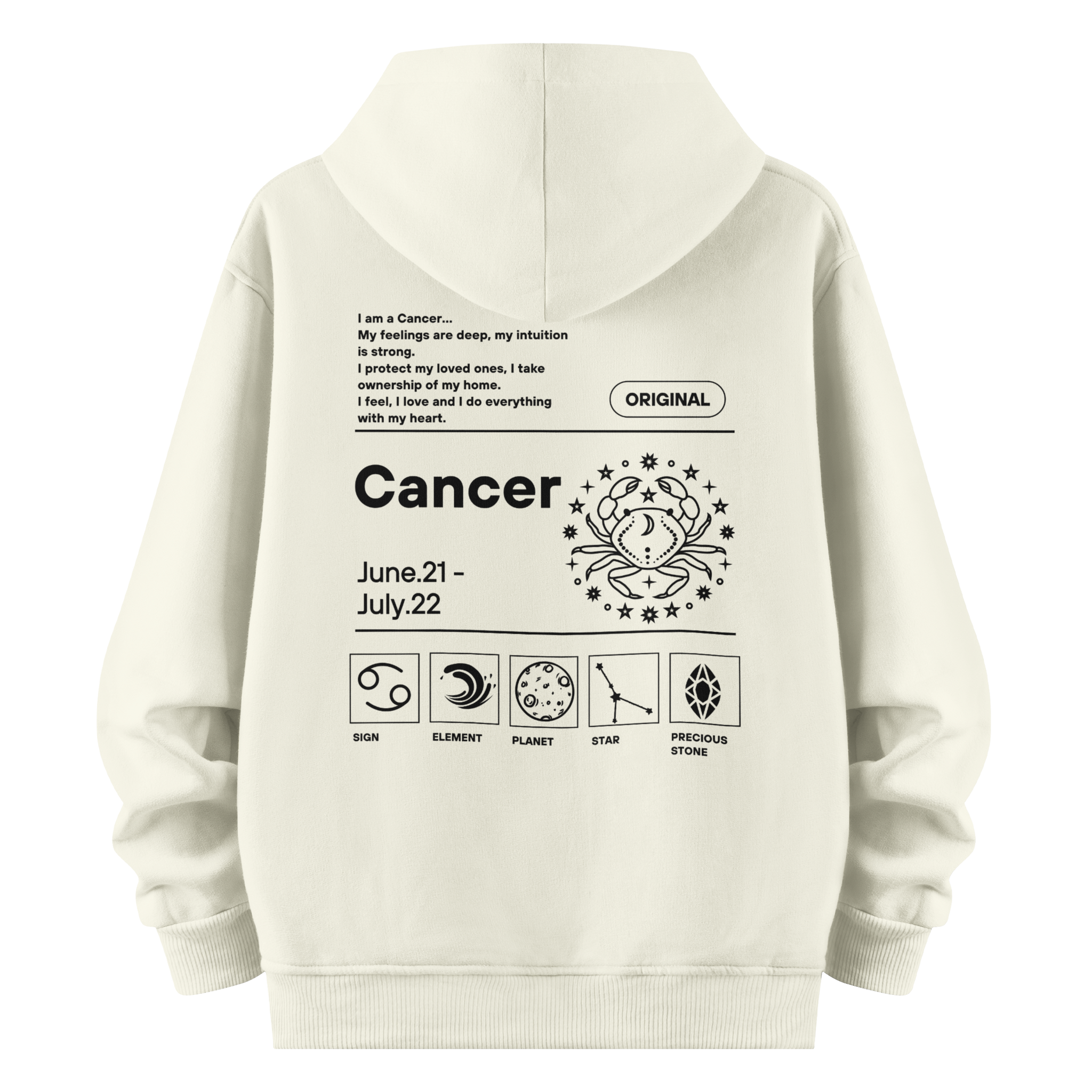 Cancer - Oversize Hoodie