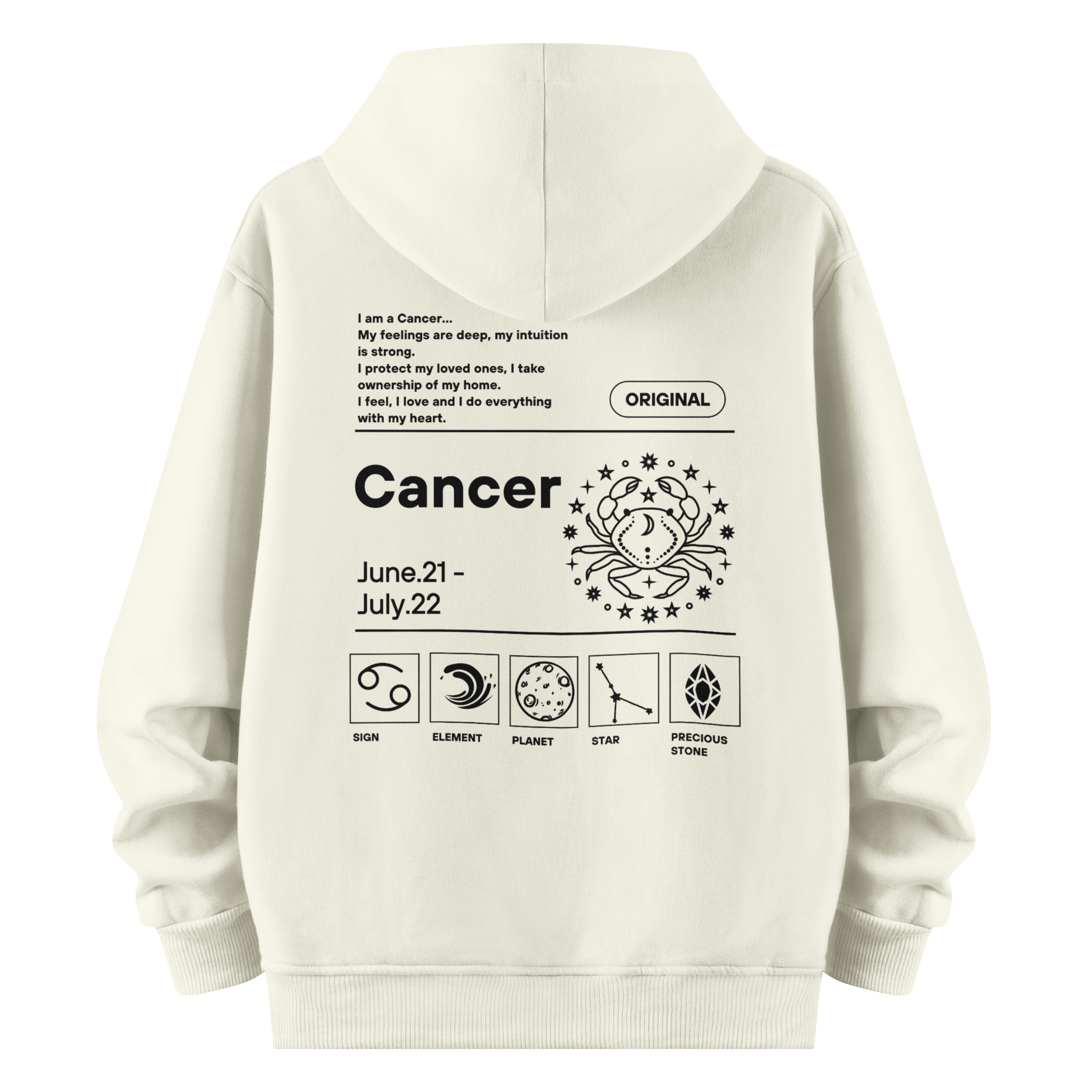 Cancer - Oversize Hoodie