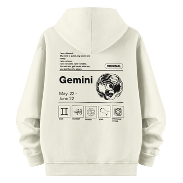 Gemini - Oversize Hoodie