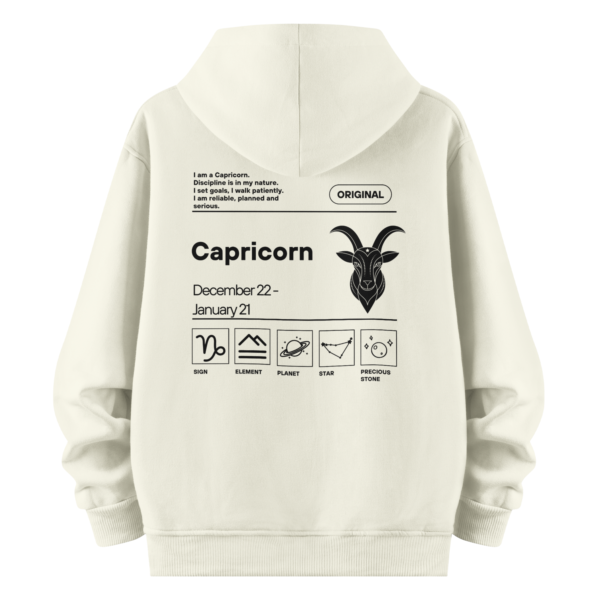 Capricorn - Oversize Hoodie