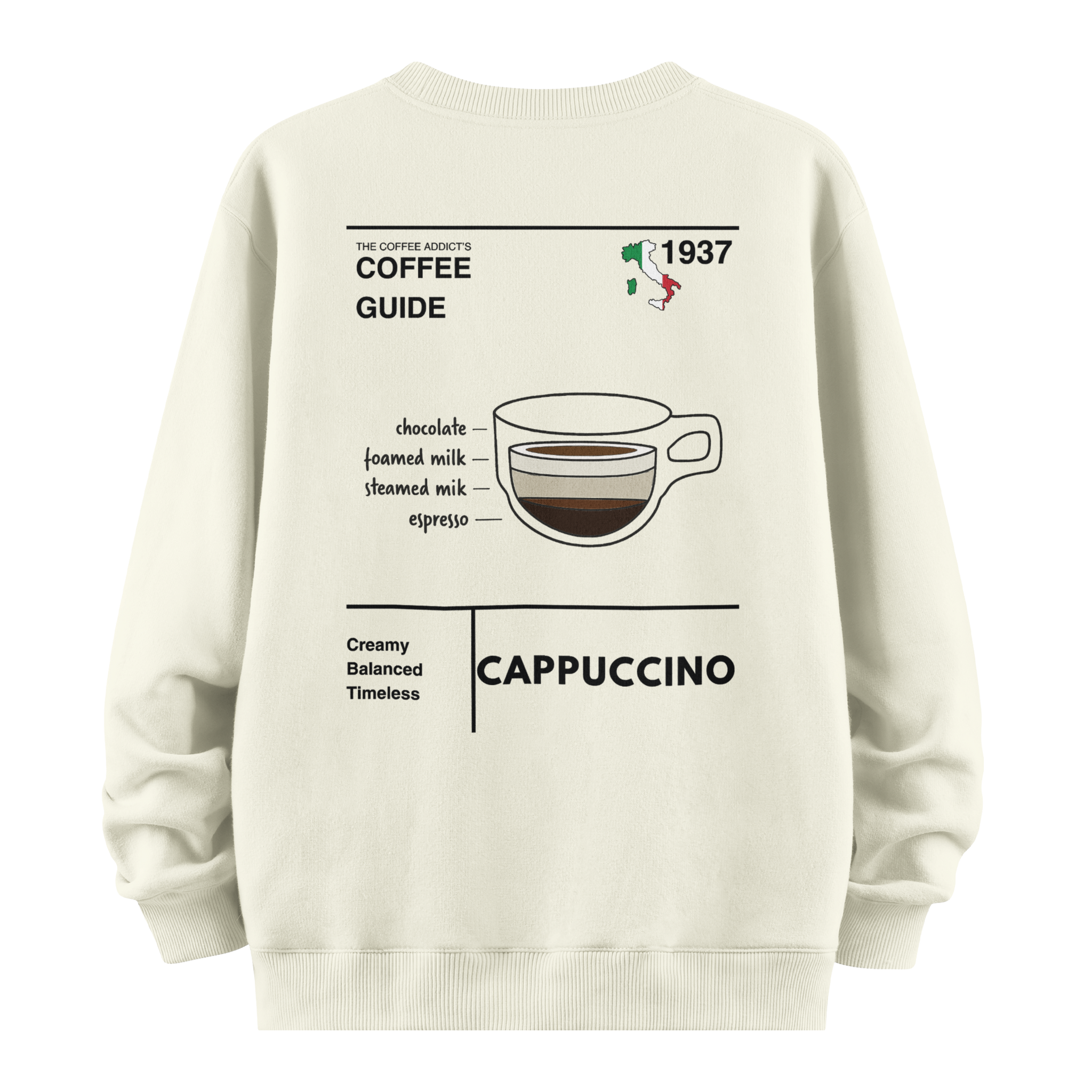 Cappucino - Oversize Sweatshirt