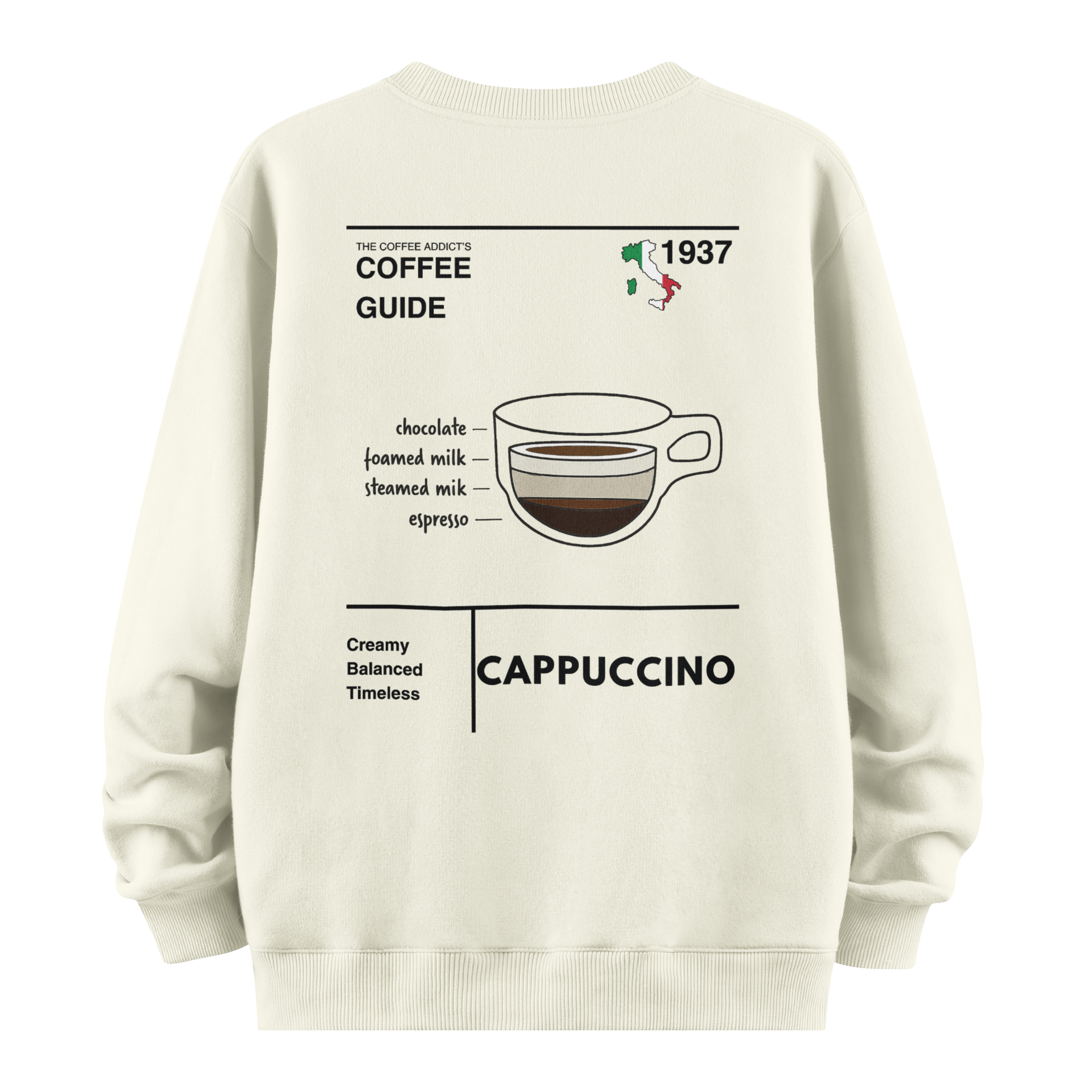 Cappucino - Oversize Sweatshirt