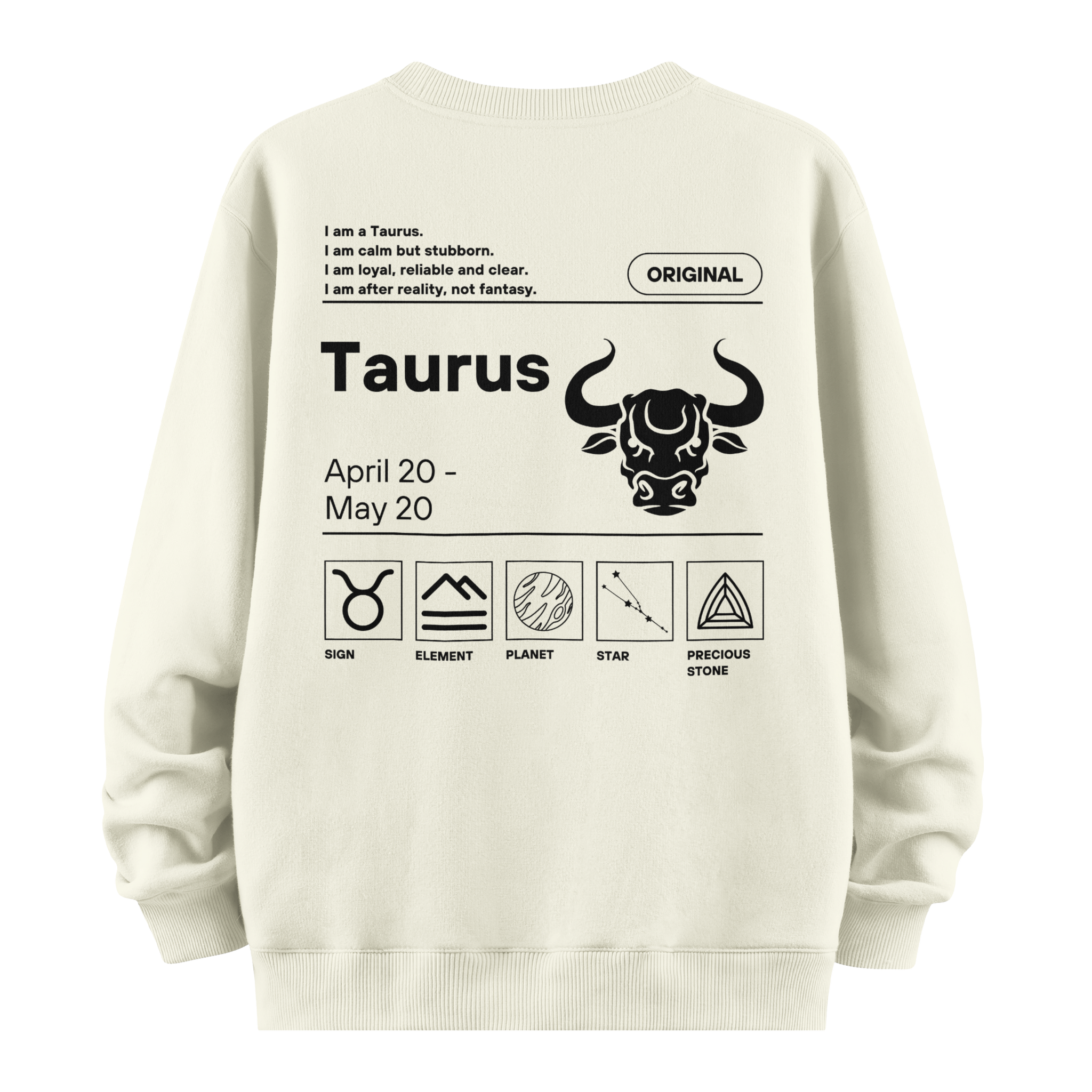 Taurus - Oversize Sweatshirt