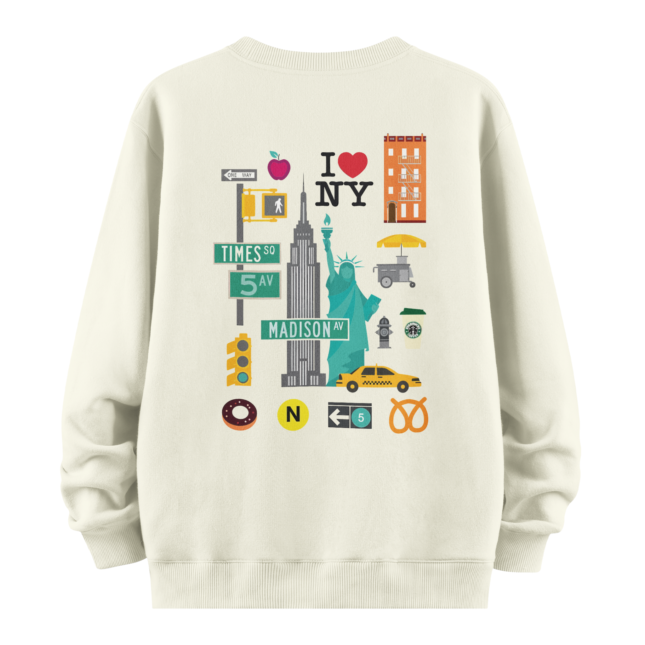 New York III - Oversize Sweatshirt